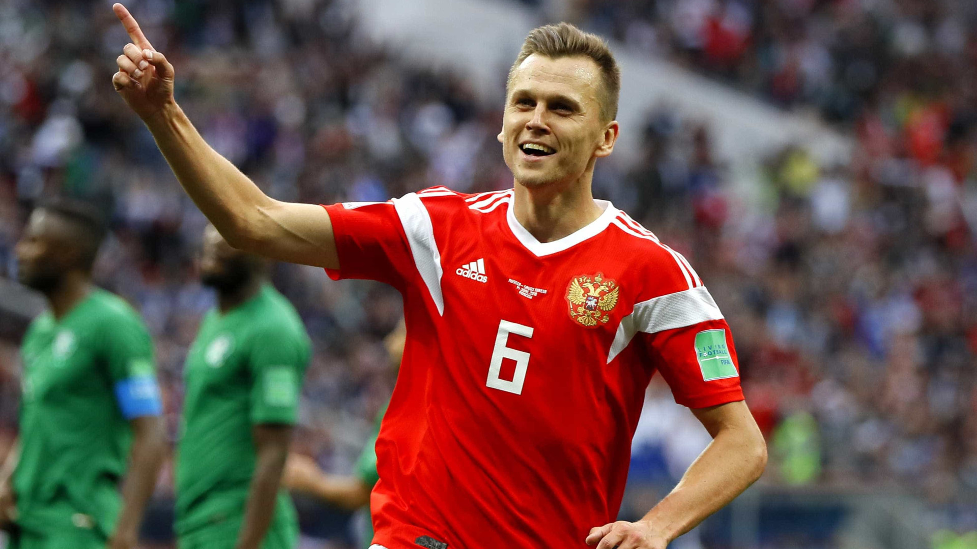 Cheryshev é eleito o melhor jogador de ‘Rússia x Arábia Saudita’