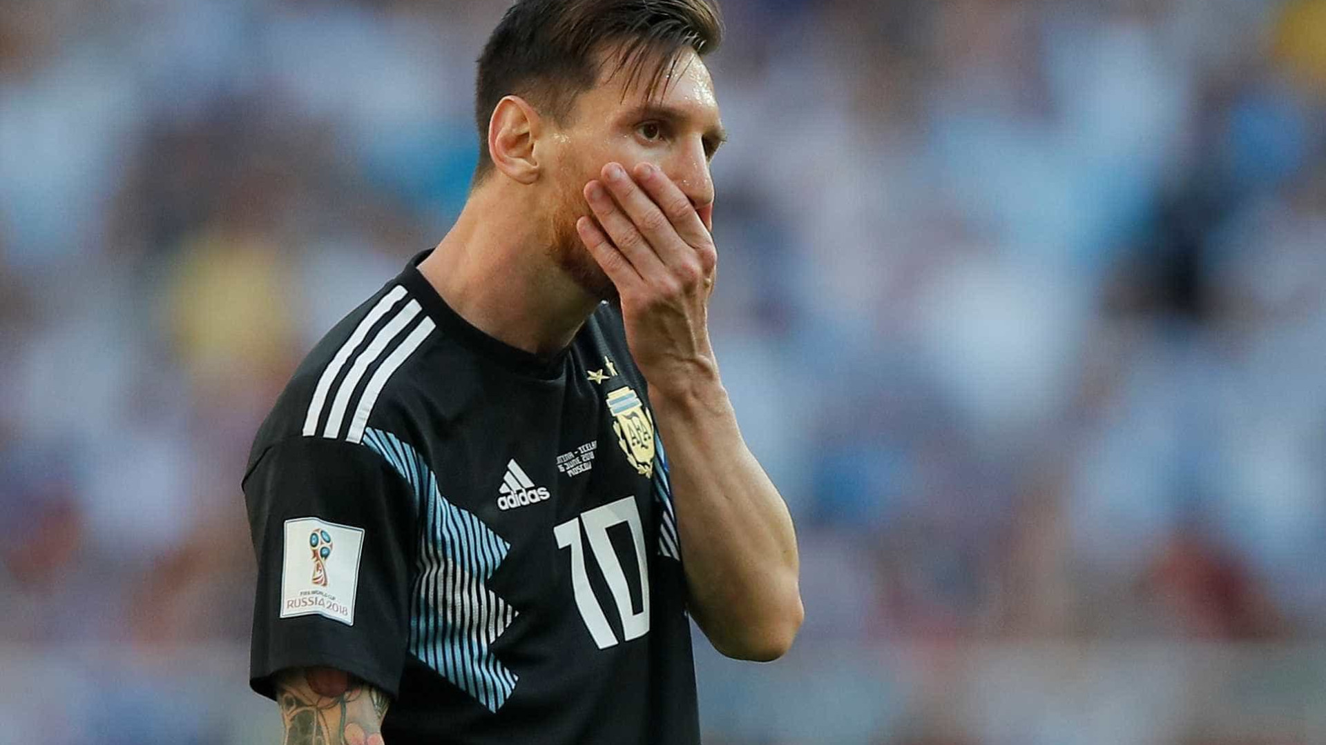 Balde de água fria! Messi decepciona e Argentina empata com a Islândia