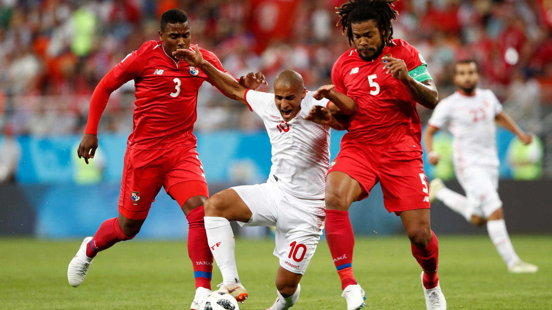 Tunísia vence o Panamá de virada no ‘jogo do adeus’ das duas seleções