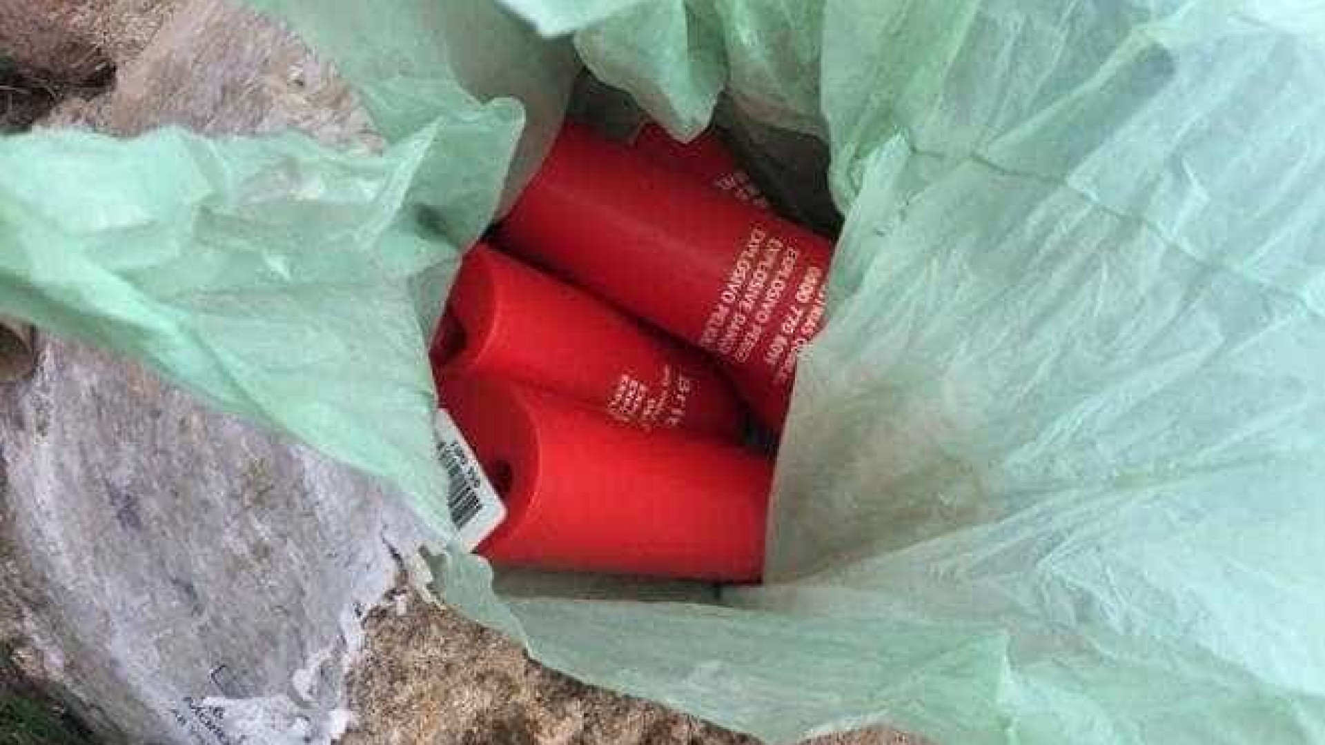 Catador de latinhas encontra explosivos em saco e aciona polícia no PR