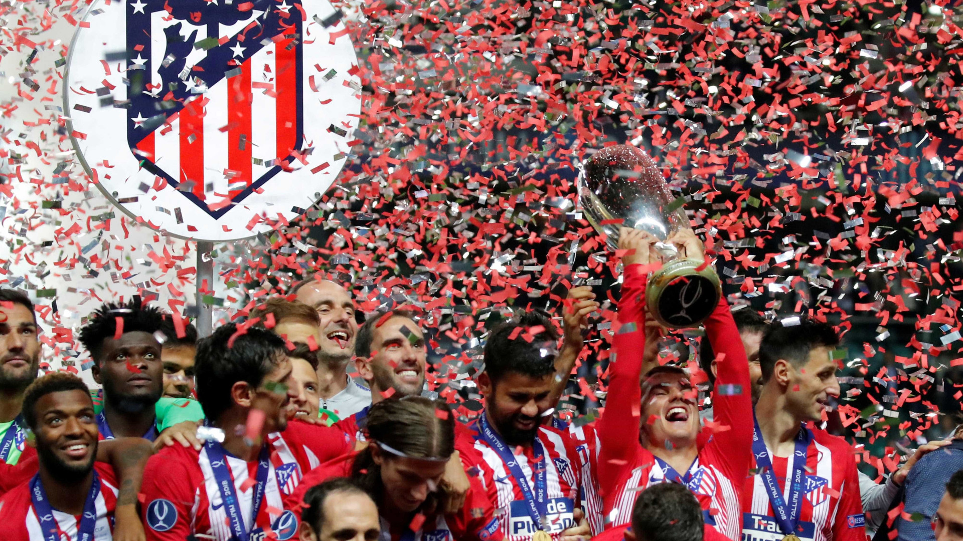 Atlético de Madrid conquista Supercopa contra o Real Madrid