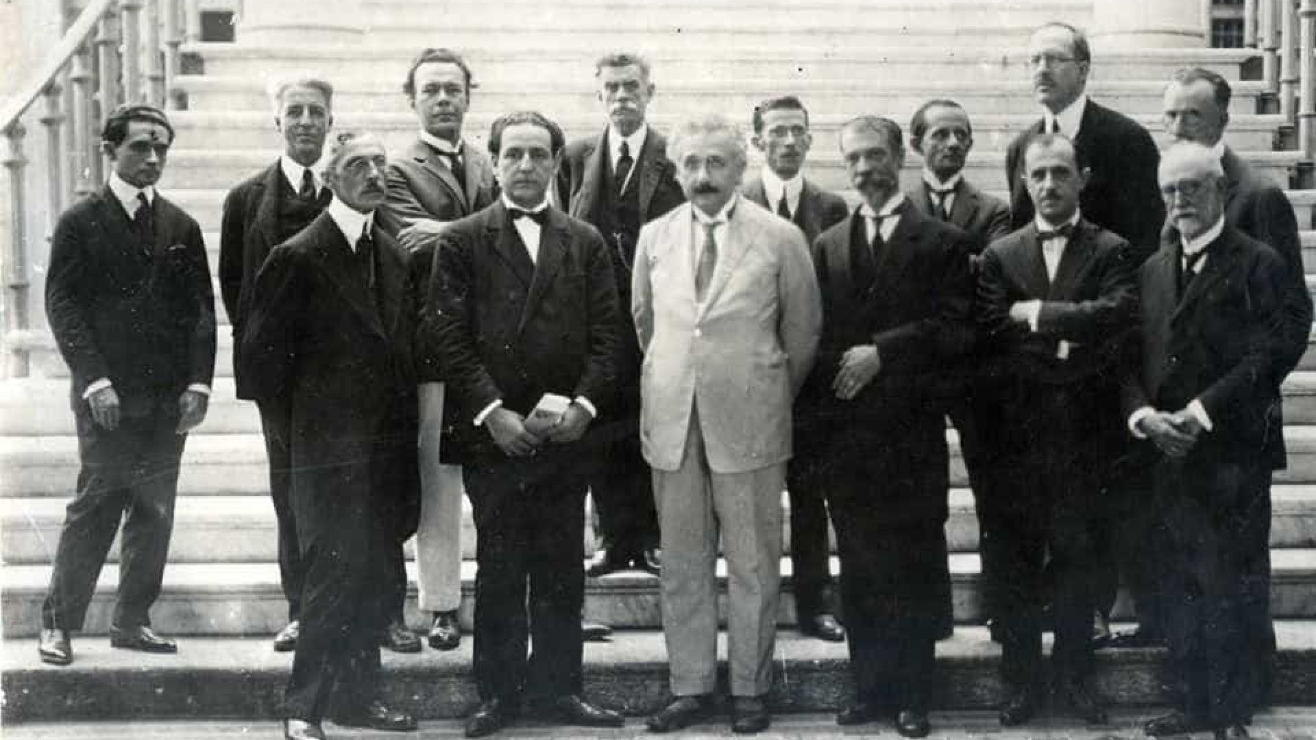 Albert Einstein visitou o Museu Nacional do Rio em 1925