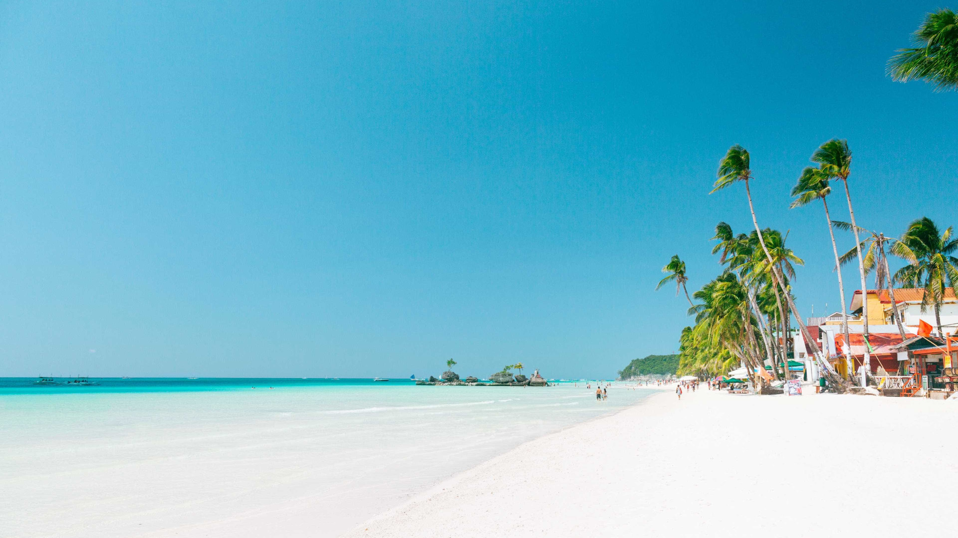 Ilha de Boracay, nas Filipinas, reabre para turismo