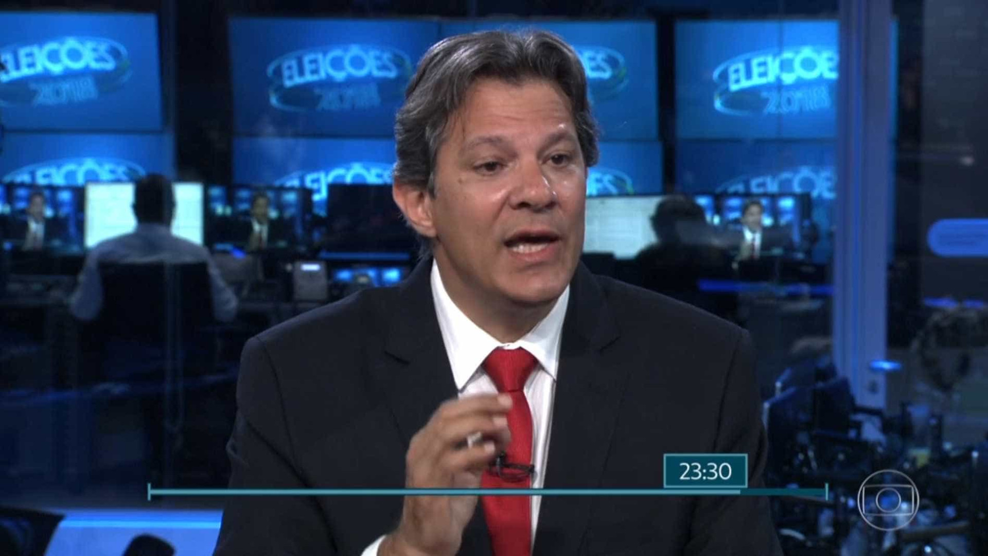 Haddad diz que 'sabotagem' a Dilma foi maior que erros na economia