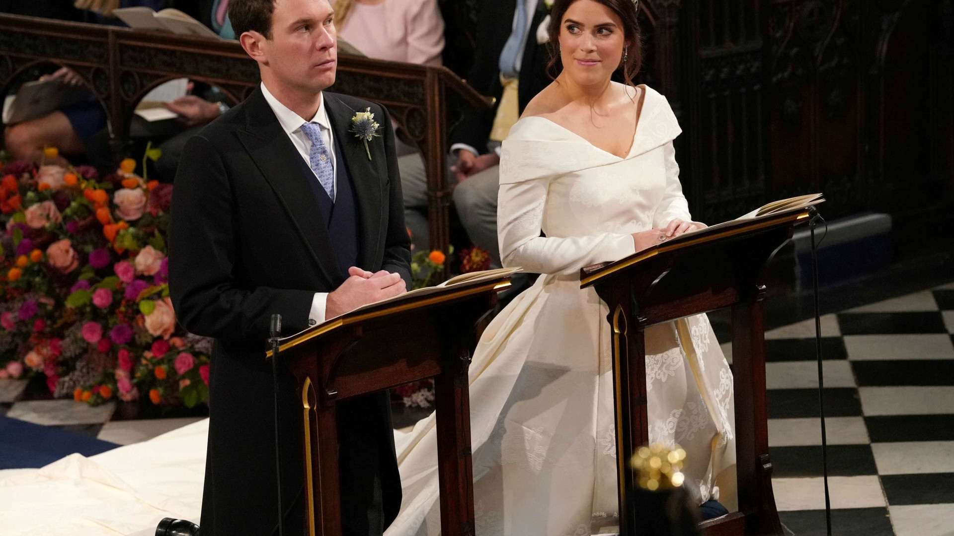 Princesa Eugenie e Jack Brooksbank se casam em Windsor; veja fotos