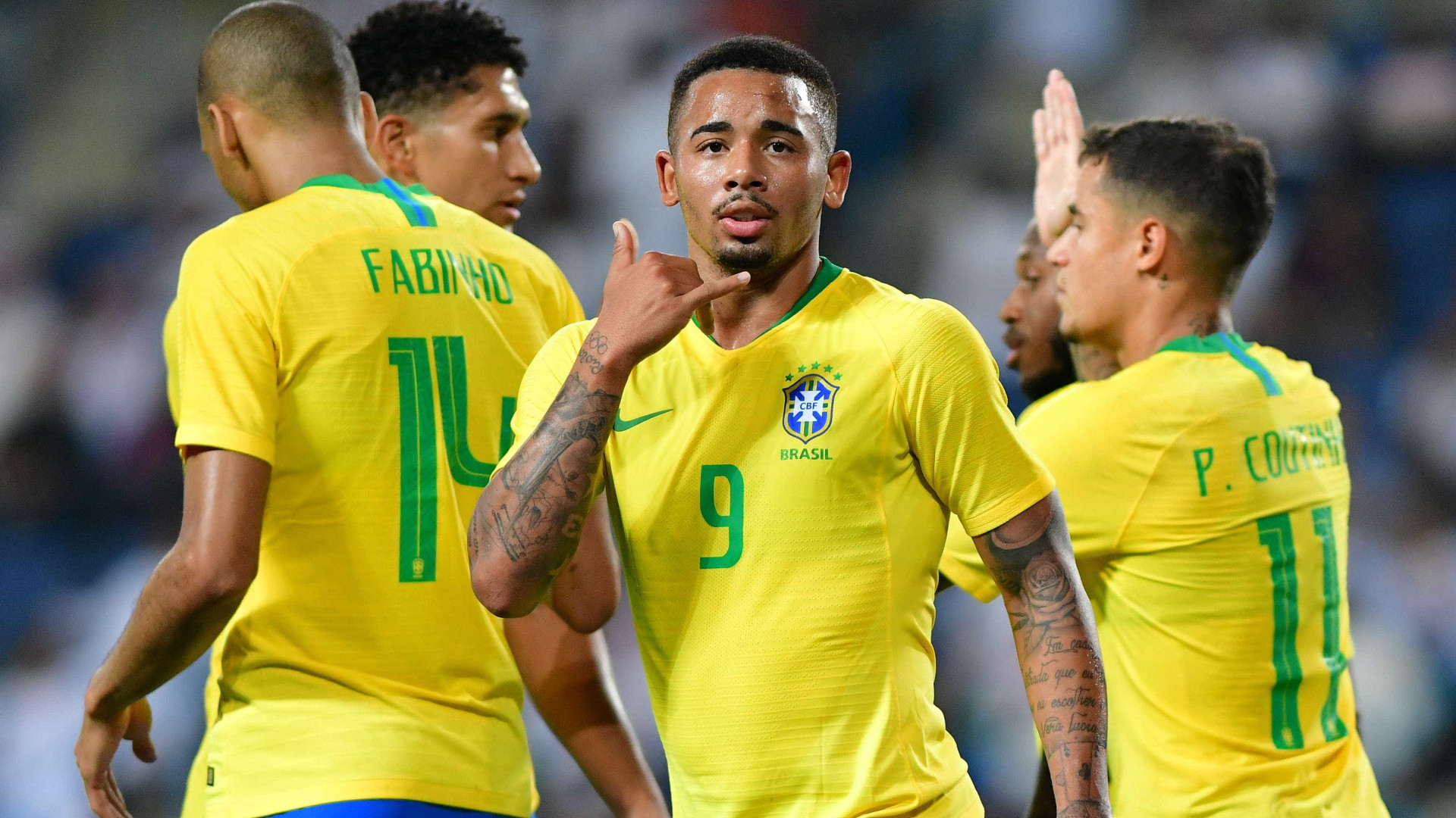 Brasil vê Jesus desencantar e vence amistoso com a Arábia Saudita