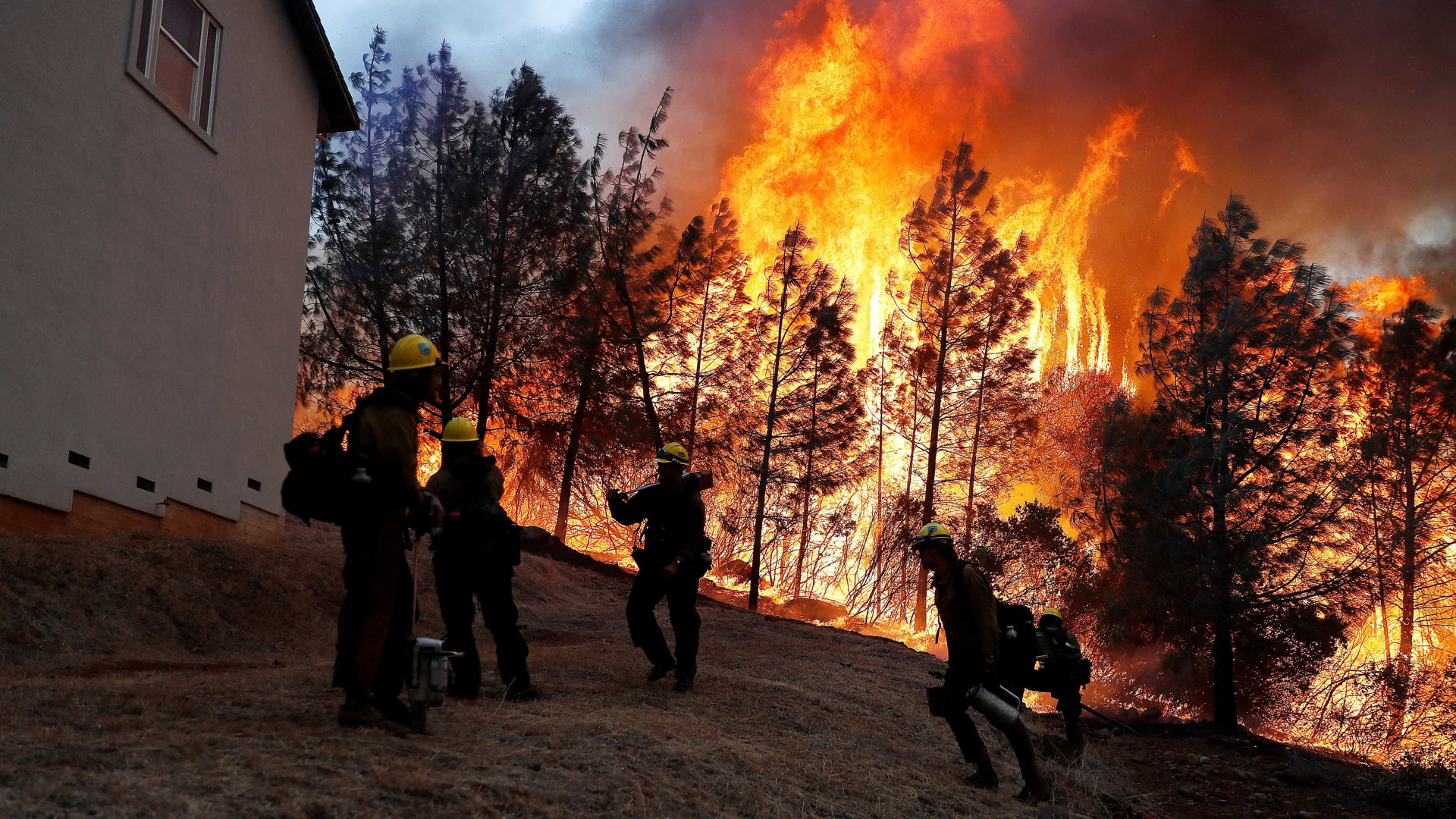 Incêndio na Califórnia deixa pelo menos cinco mortos