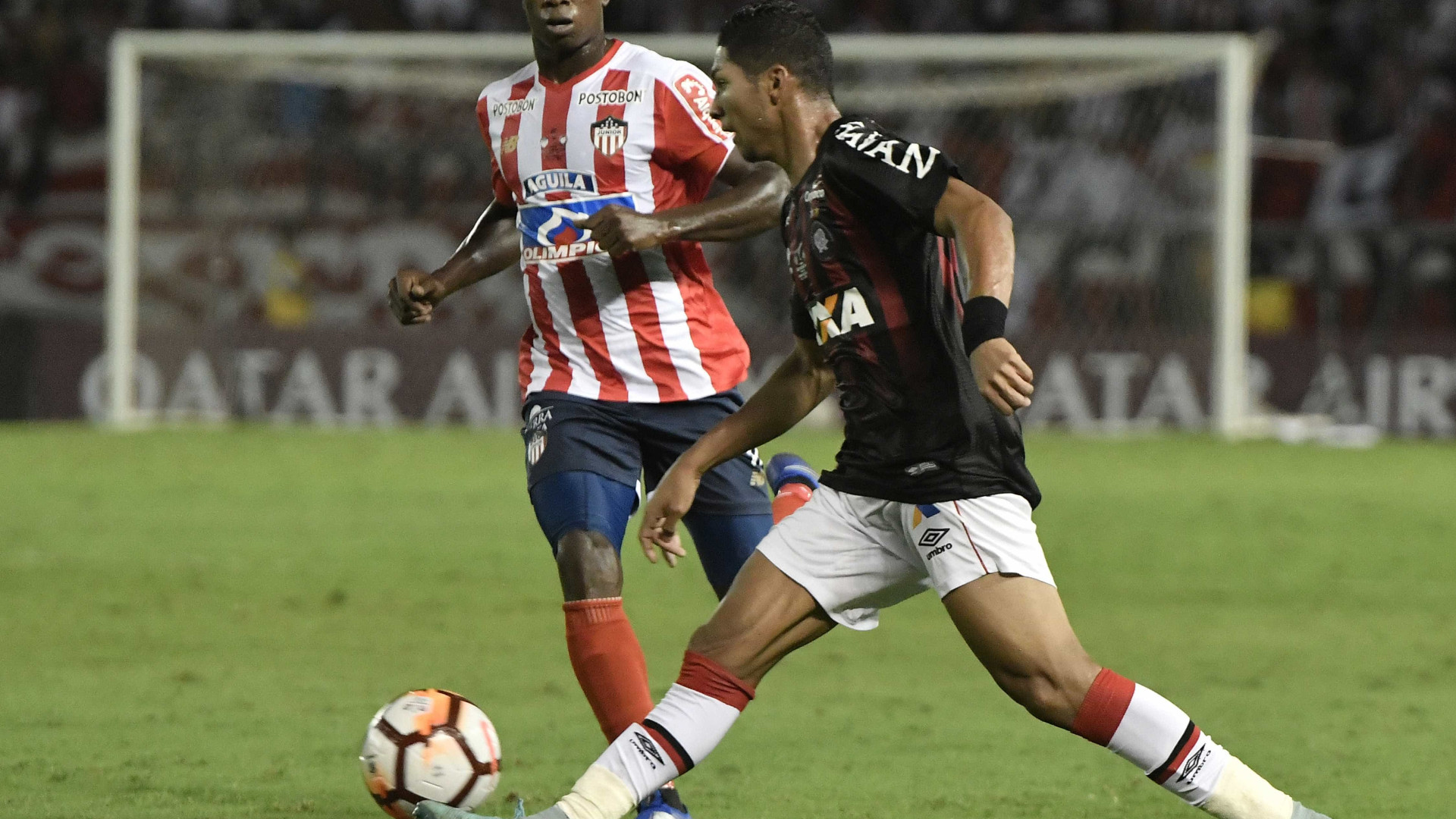 Atlético-PR empata no 1º jogo da final contra o Junior Barranquilla