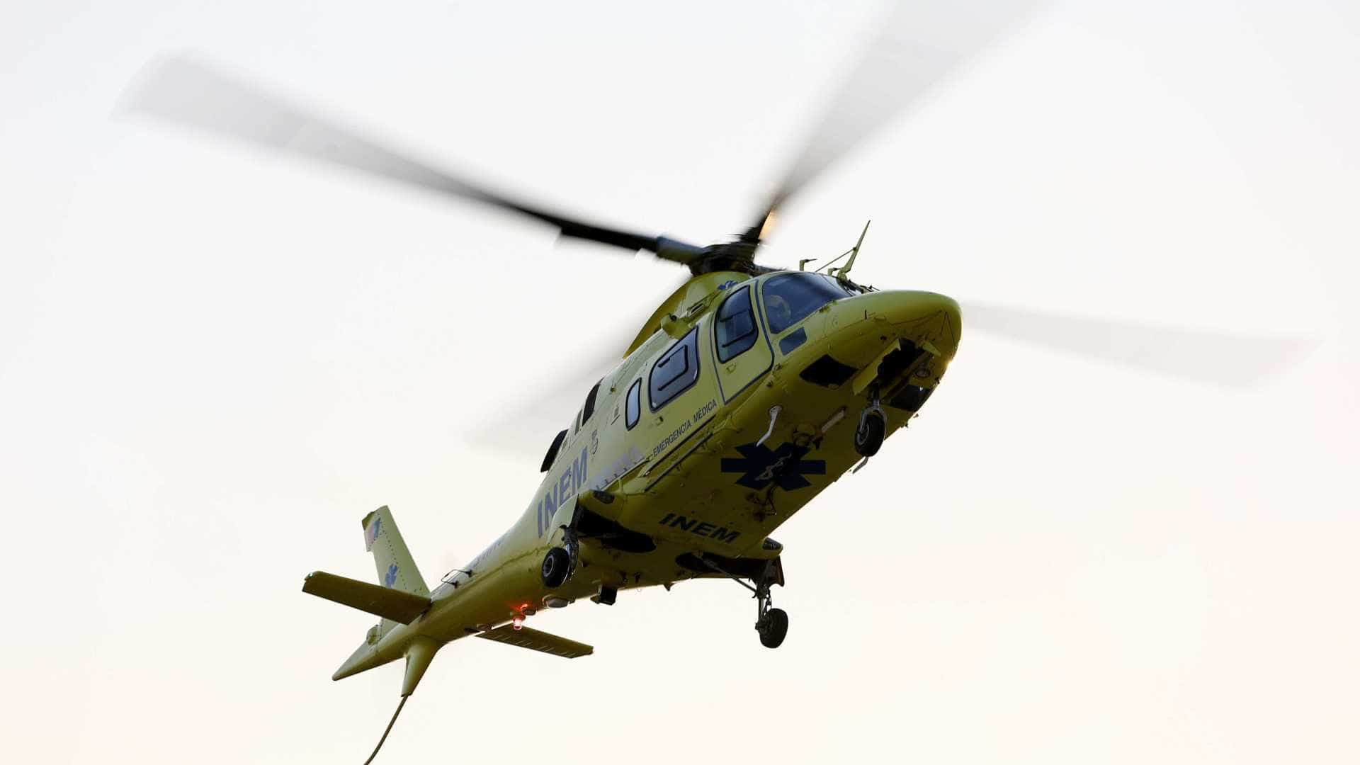 Helicóptero de 'Samu' português cai e mata quatro pessoas