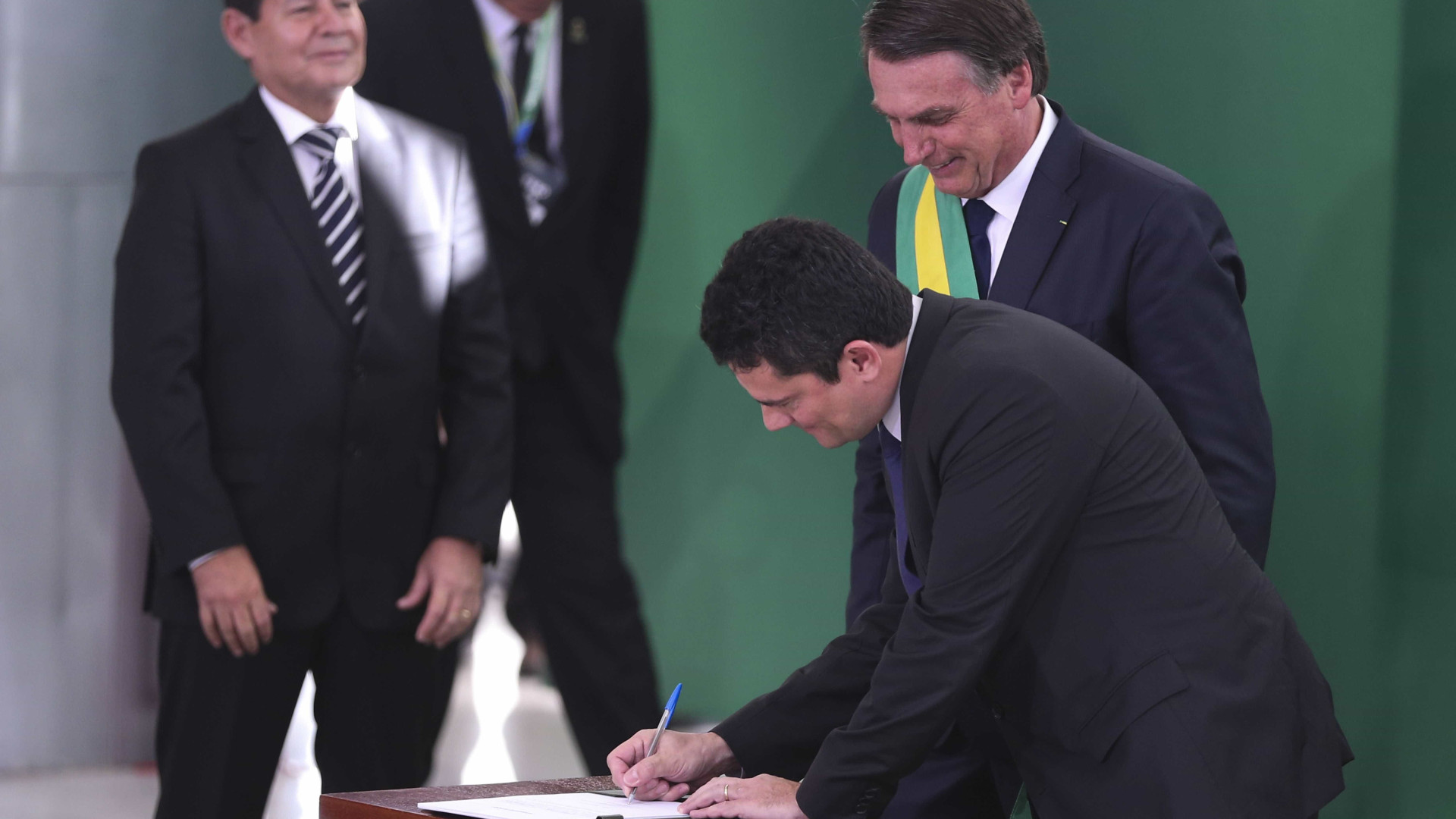 Moro é o primeiro ministro a tomar posse no governo de Bolsonaro