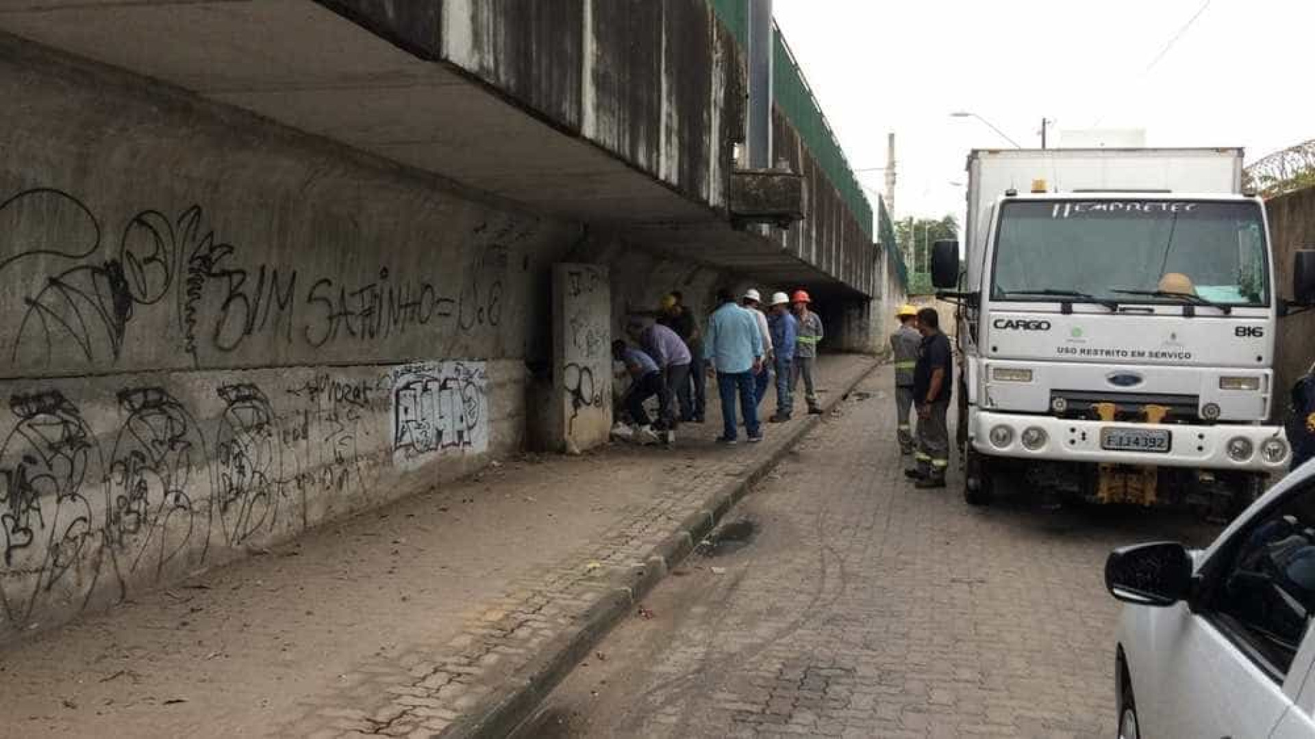Viaduto é alvo de bomba em 9º dia de ataques em Fortaleza