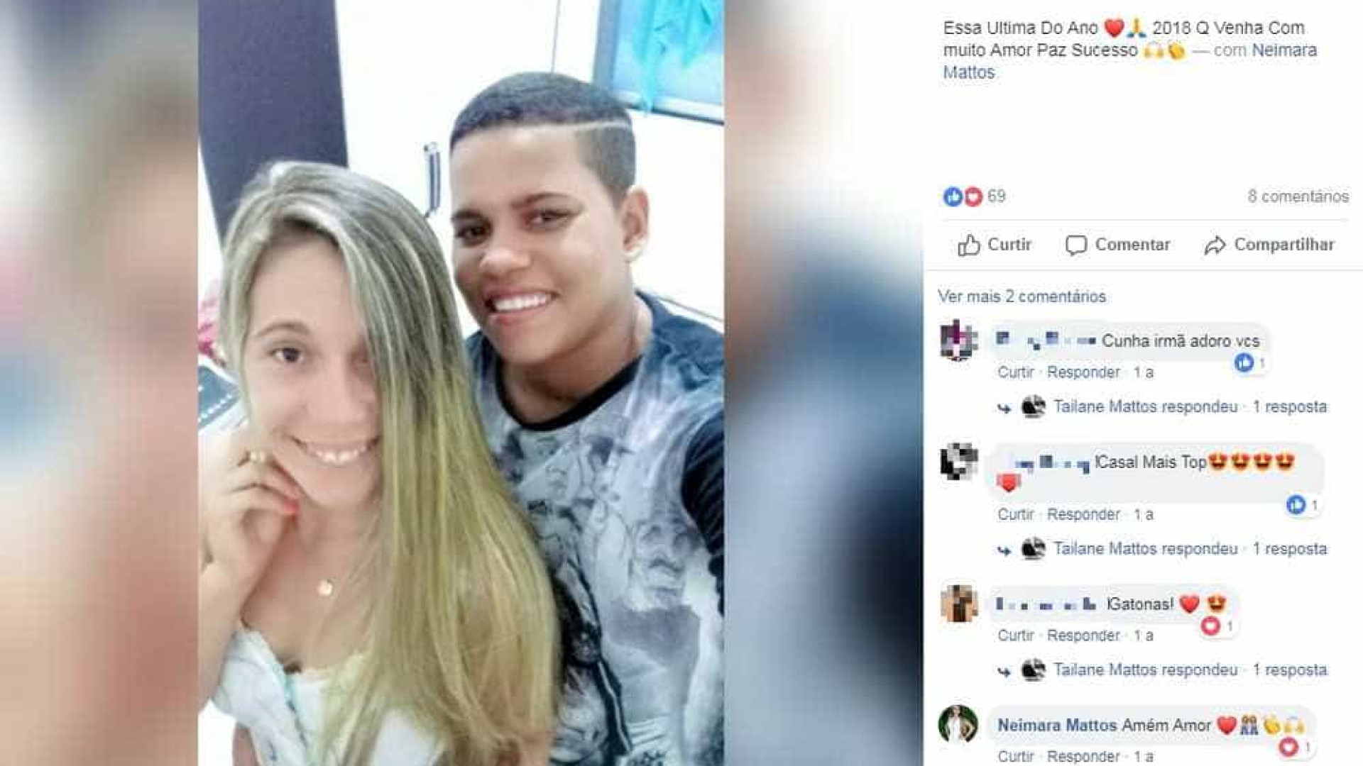 Namoradas sÃ£o mortas a tiros por dois homens armados na Bahia