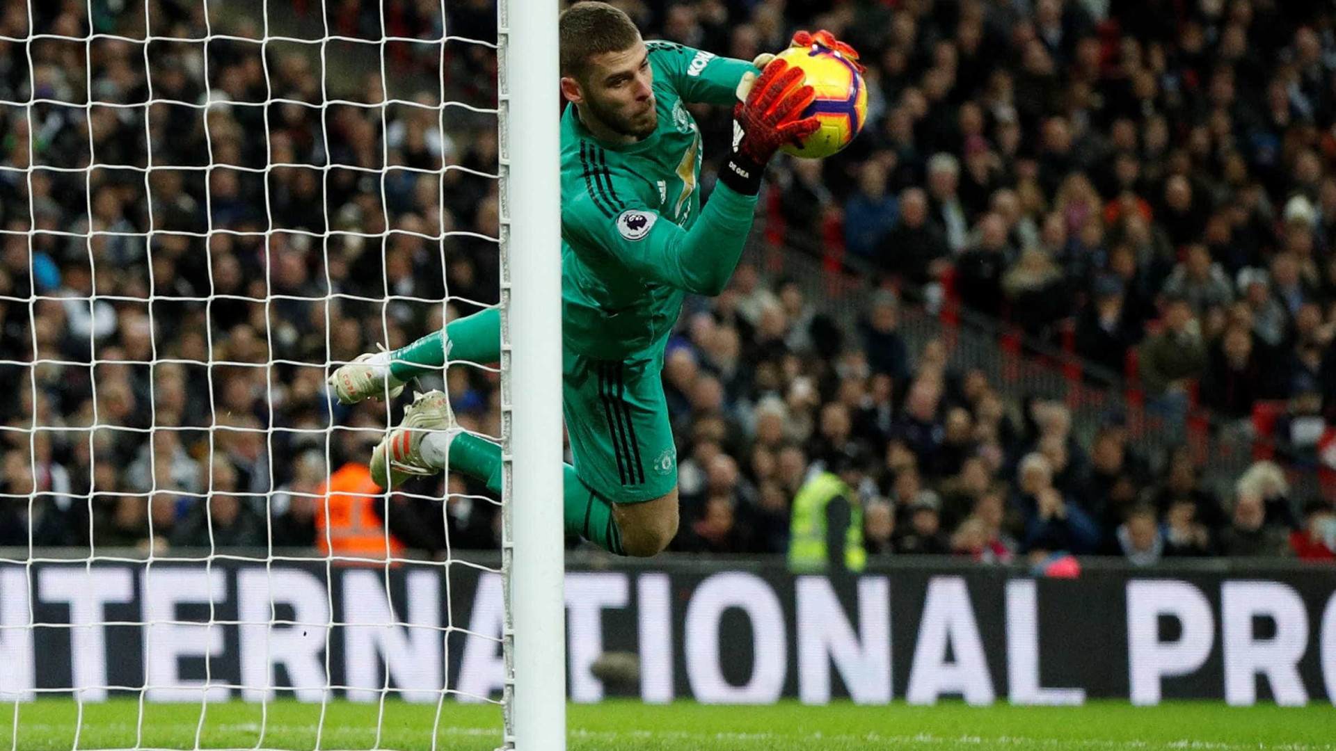 Com De Gea inspirado, Manchester United vence Tottenham no Inglês