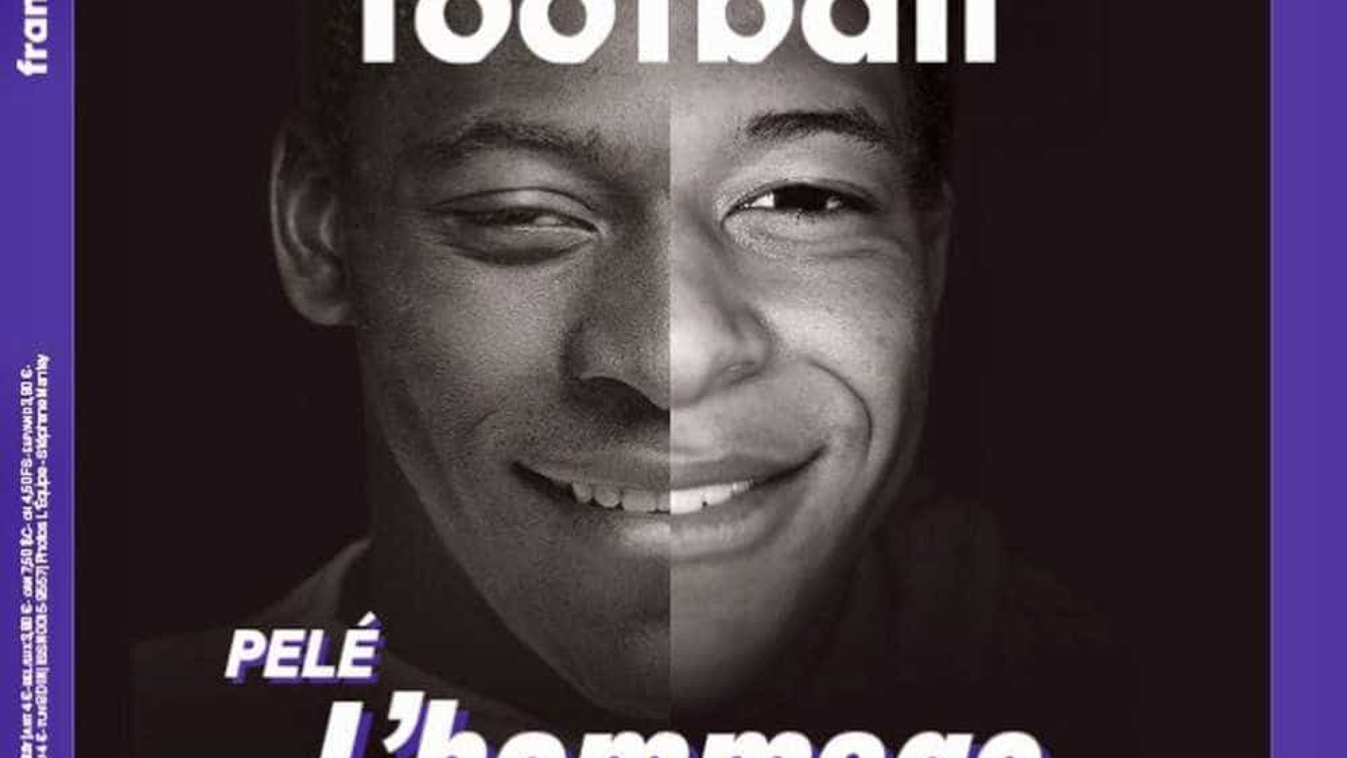 Pelé diz à revista francesa que Mbappé será o próximo rei do futebol