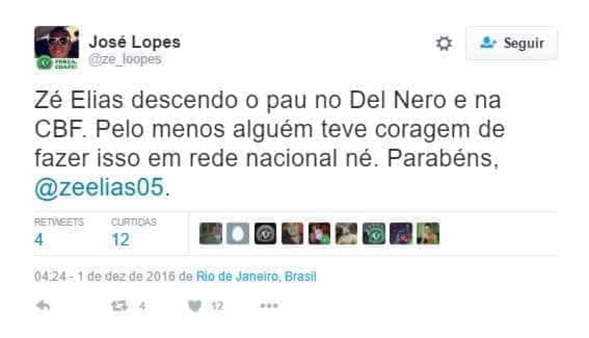 Confira a repercussão das homenagens para a Chapecoense
nas internet