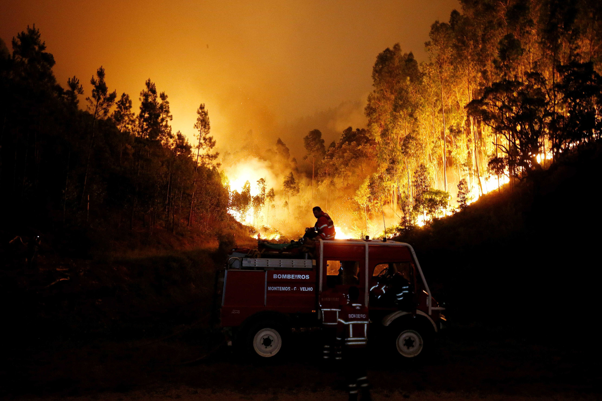 Veja as fotos do incêndio que deixou mais de 60 mortos em Portugal