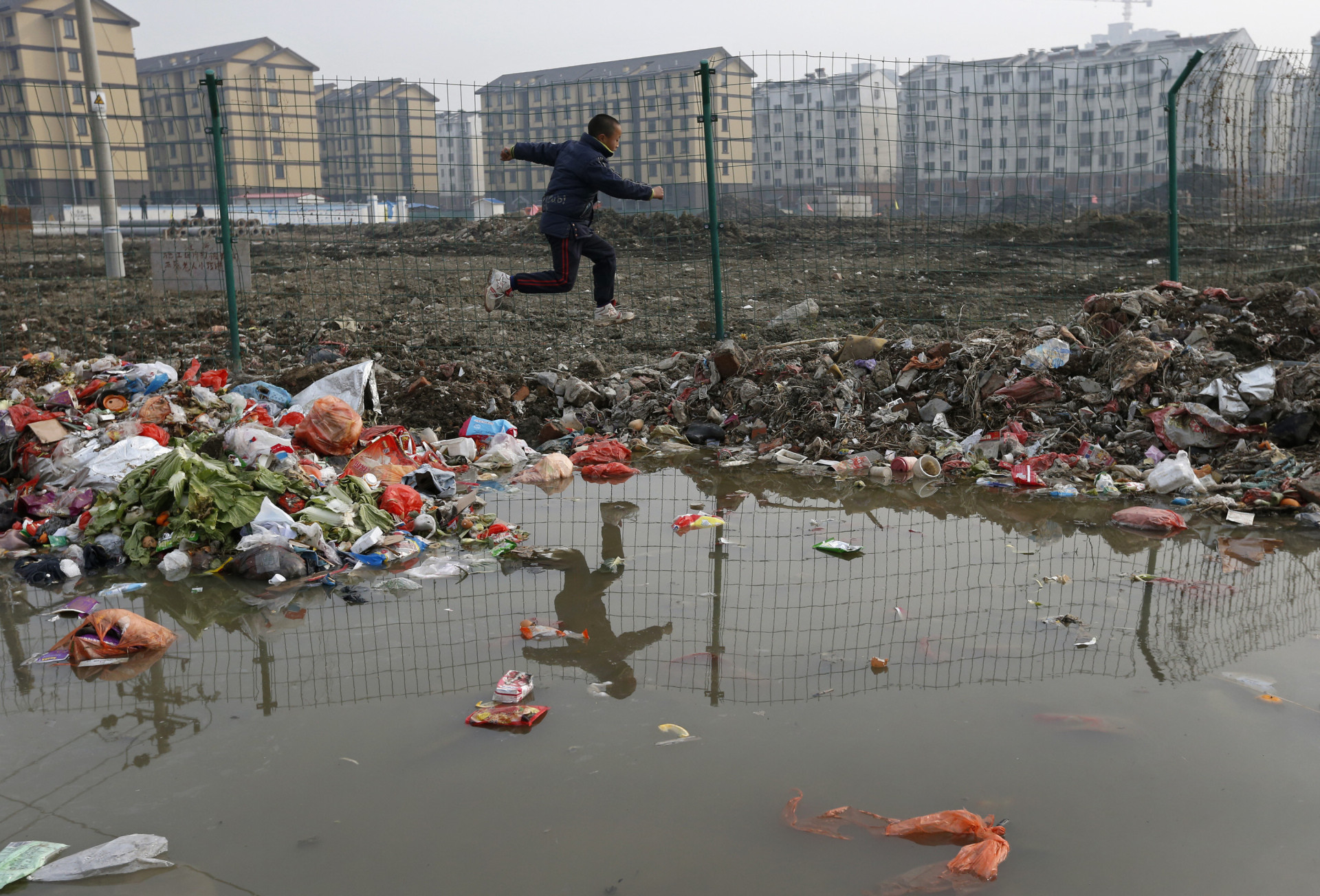 Alerta vermelho: imagens chocantes dos efeitos da poluição na China