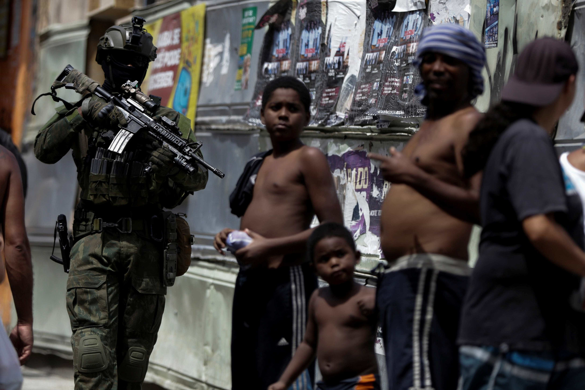 Veja as principais imagens dos 6 dias de ocupação na Rocinha