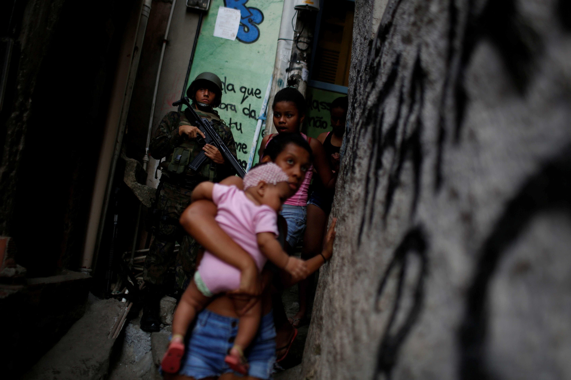Veja as principais imagens dos 6 dias de ocupação na Rocinha