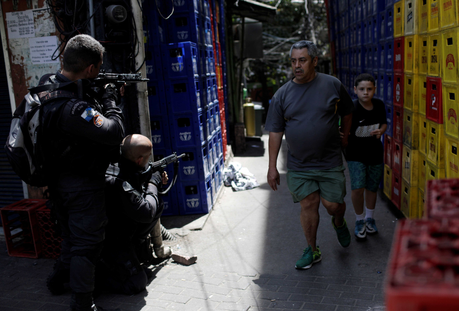 Veja as principais imagens dos 6 dias de ocupação na Rocinha