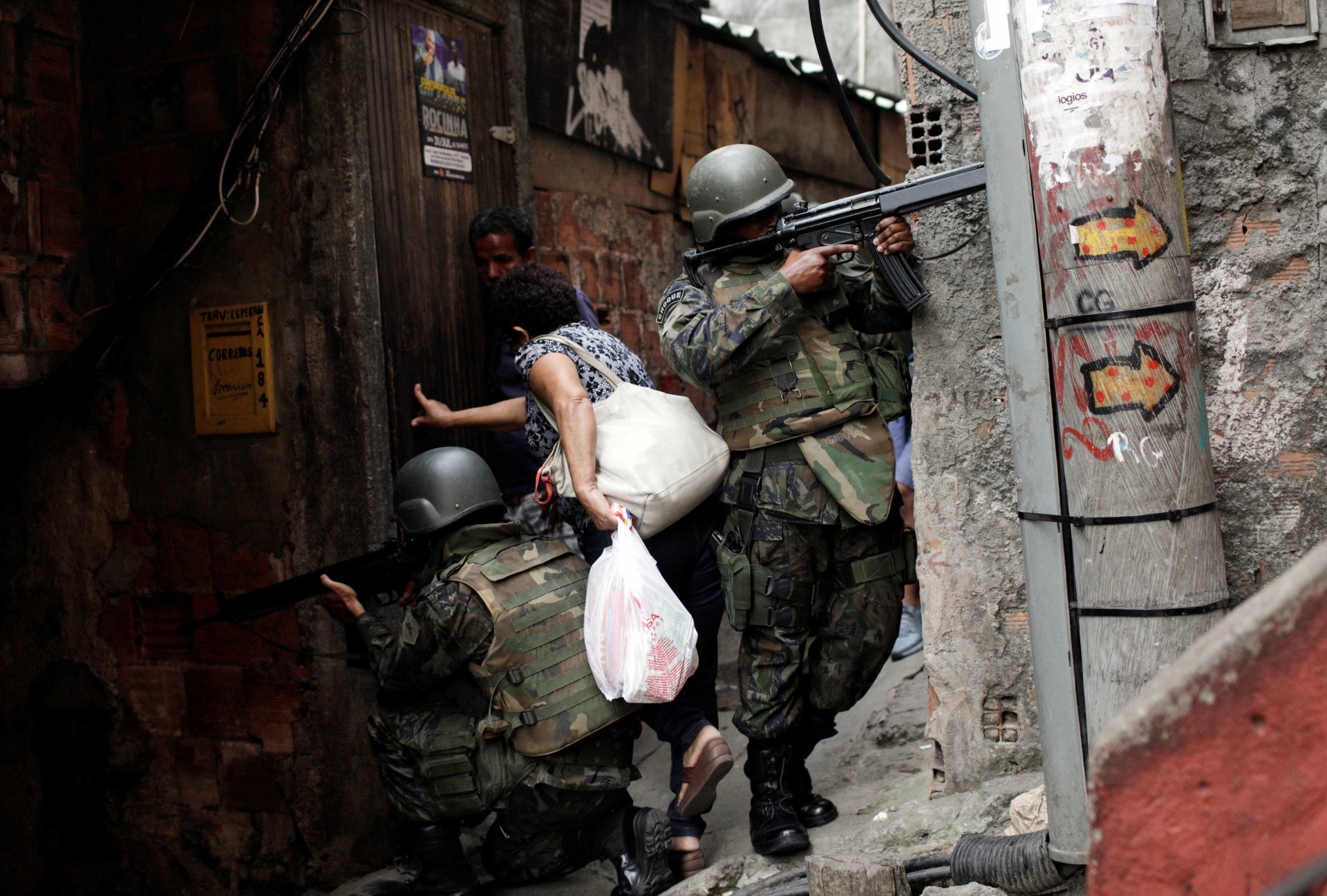 Veja as principais imagens dos 6 dias de ocupação na Rocinha