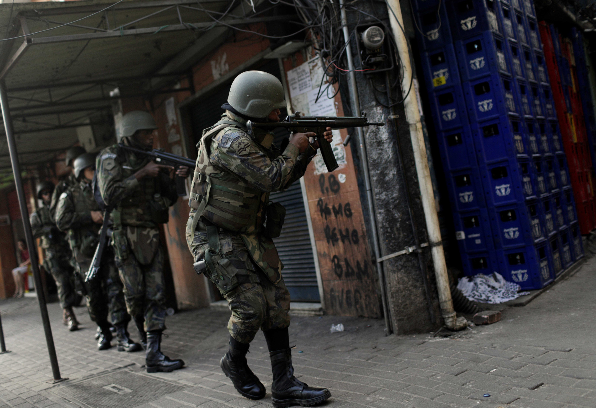 Veja as principais imagens dos 6 dias de ocupação na Rocinha
