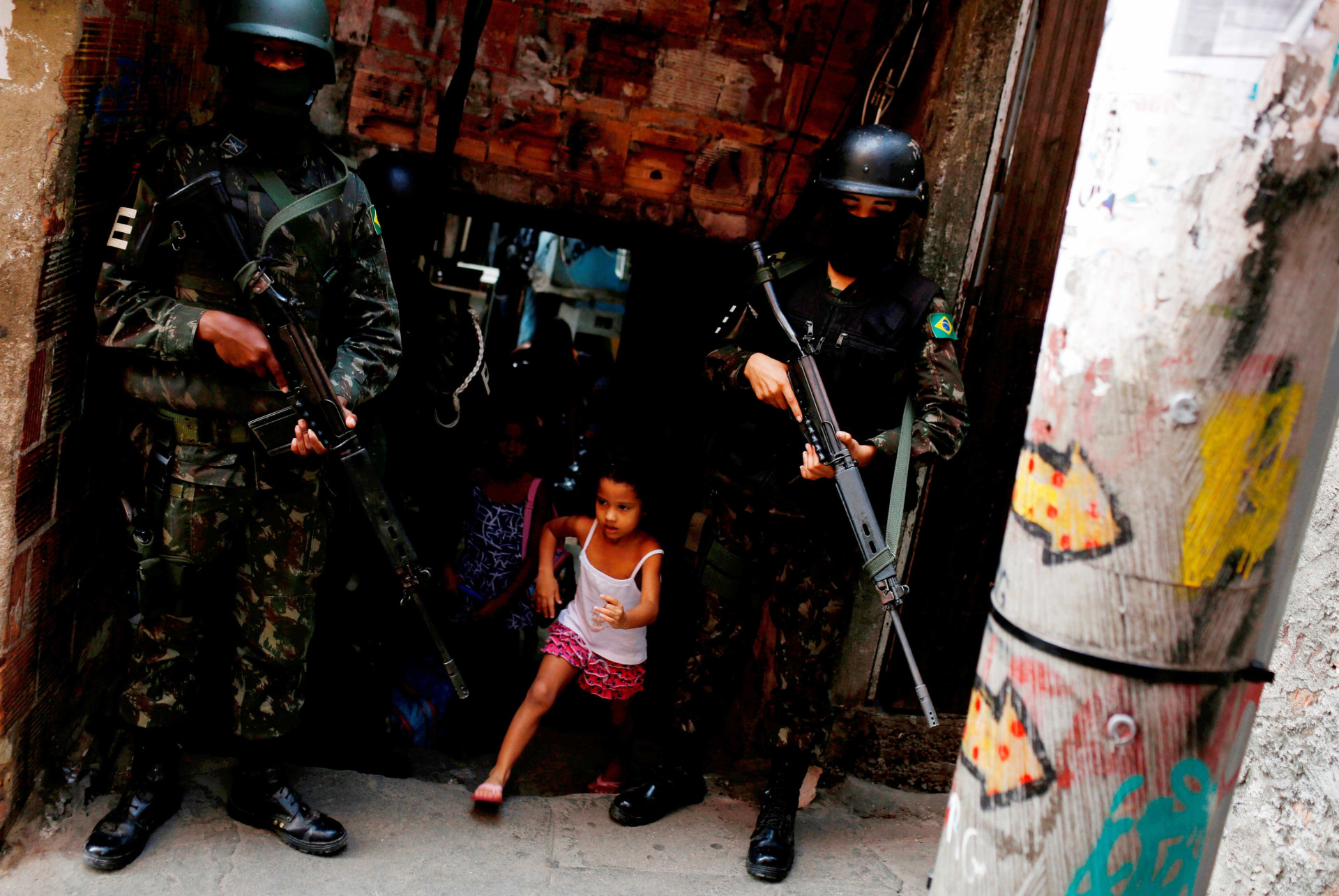 Veja as principais imagens dos 6 dias de ocupação na Rocinha