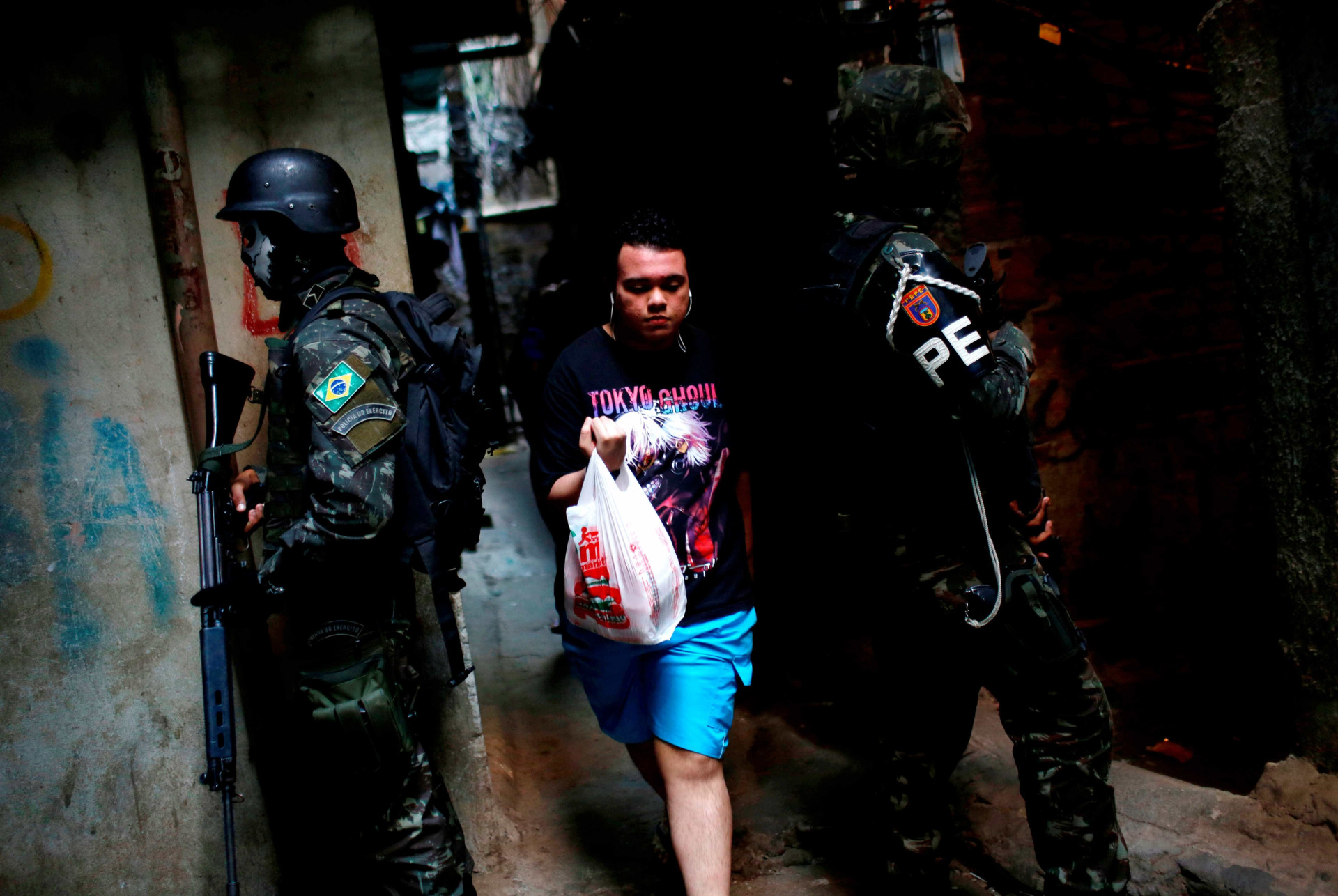 Veja as principais imagens dos 6 dias de ocupação na Rocinha