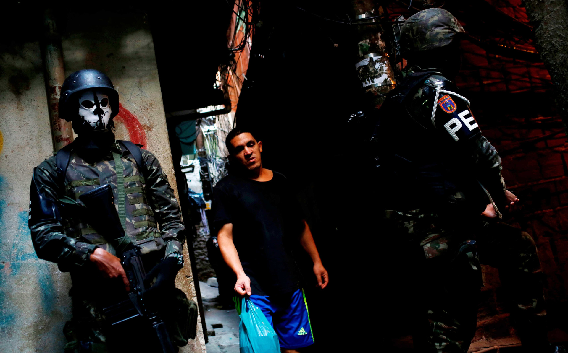 Veja as principais imagens dos 6 dias de ocupação na Rocinha