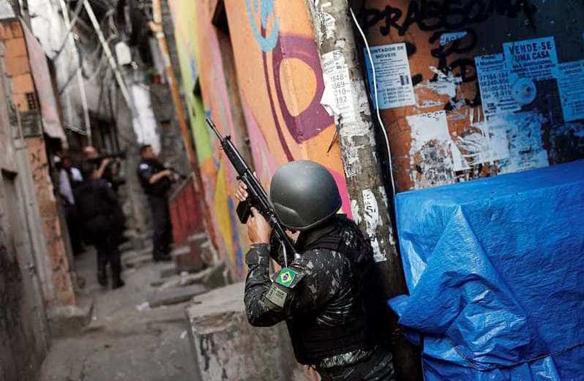 Veja as principais imagens dos 6 dias de ocupação na Rocinha