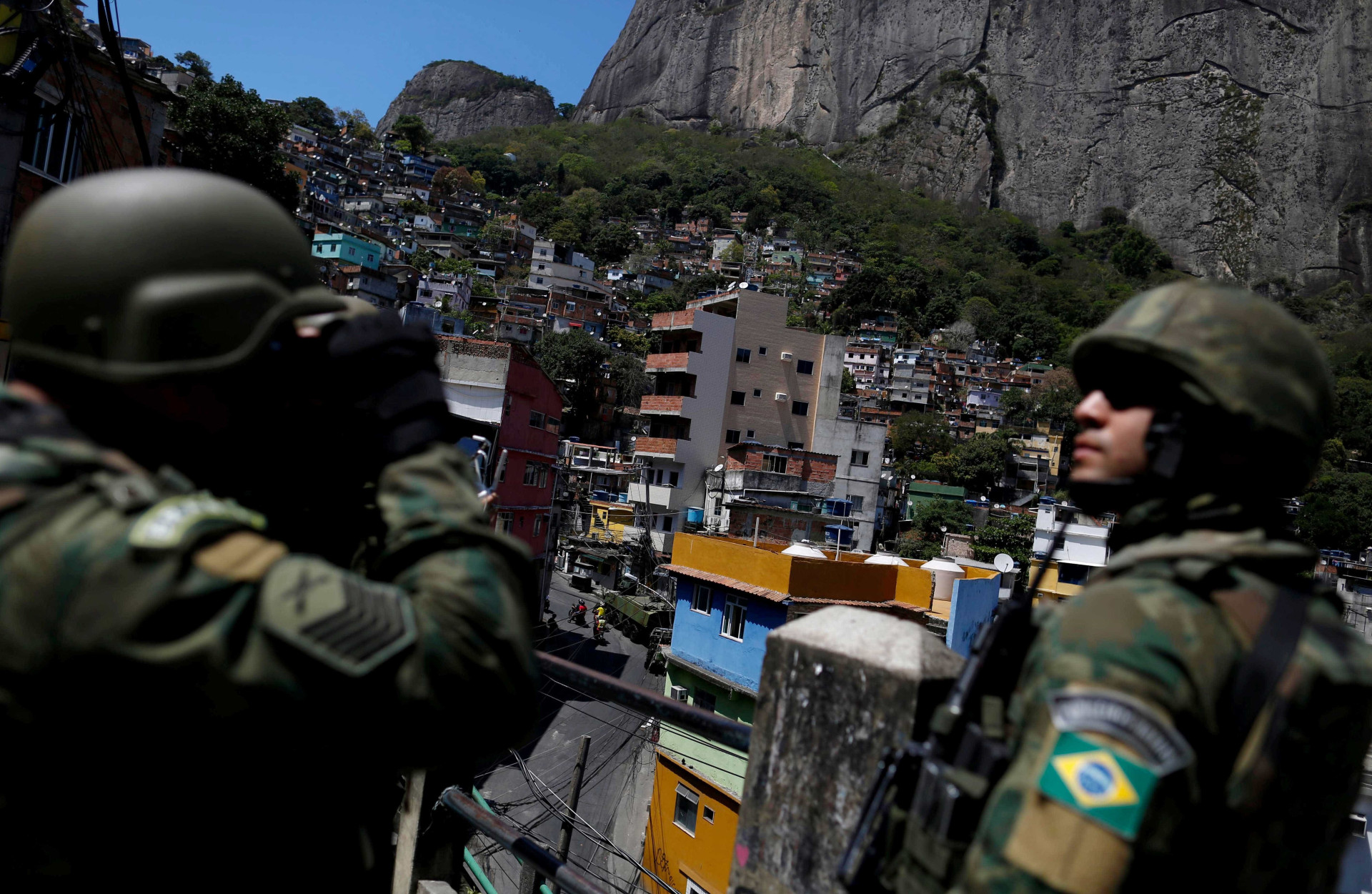 Veja as principais imagens dos 6 dias de ocupação na Rocinha
