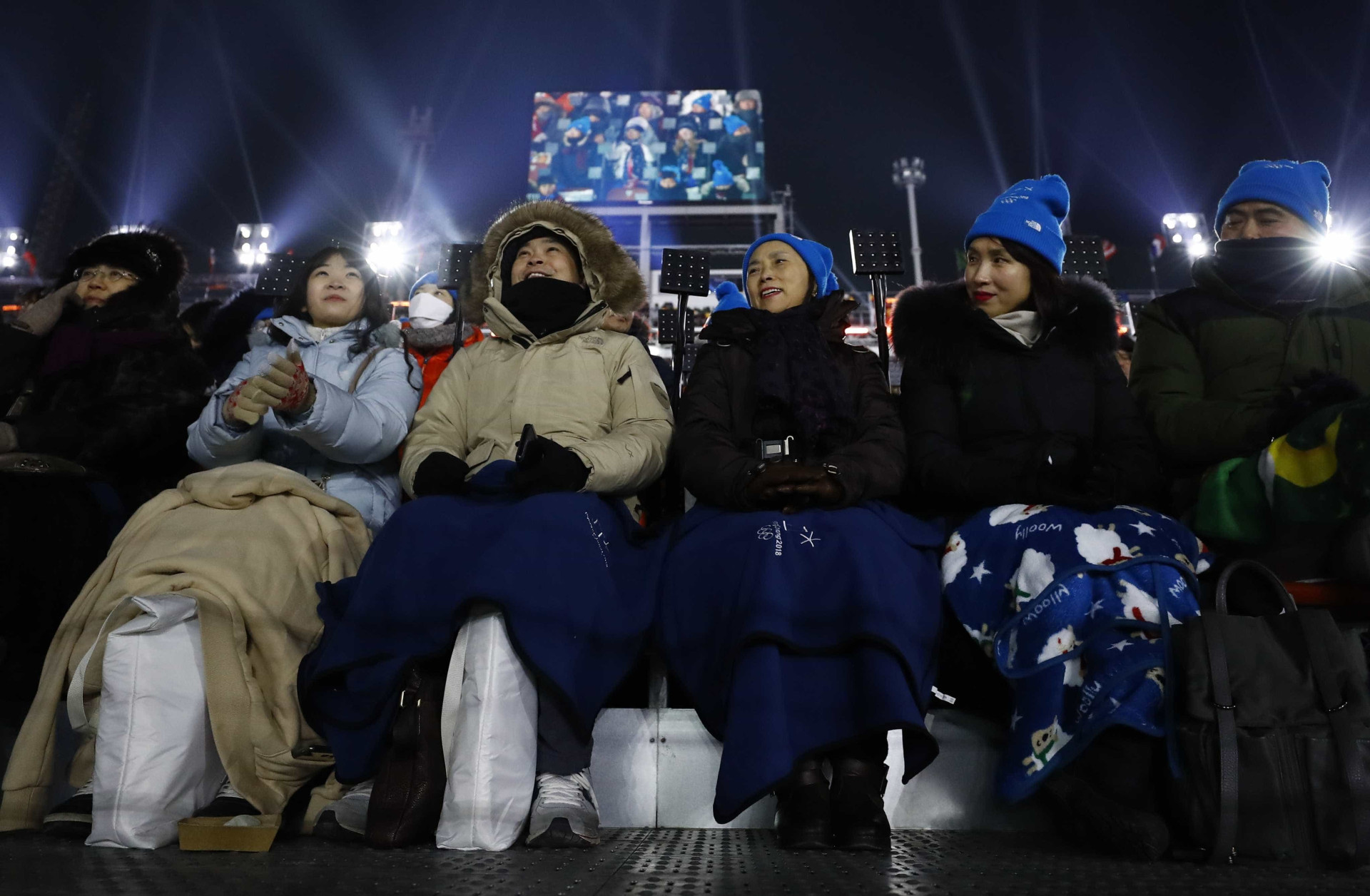 As melhores imagens da abertura das Olimpíadas de Inverno 2018