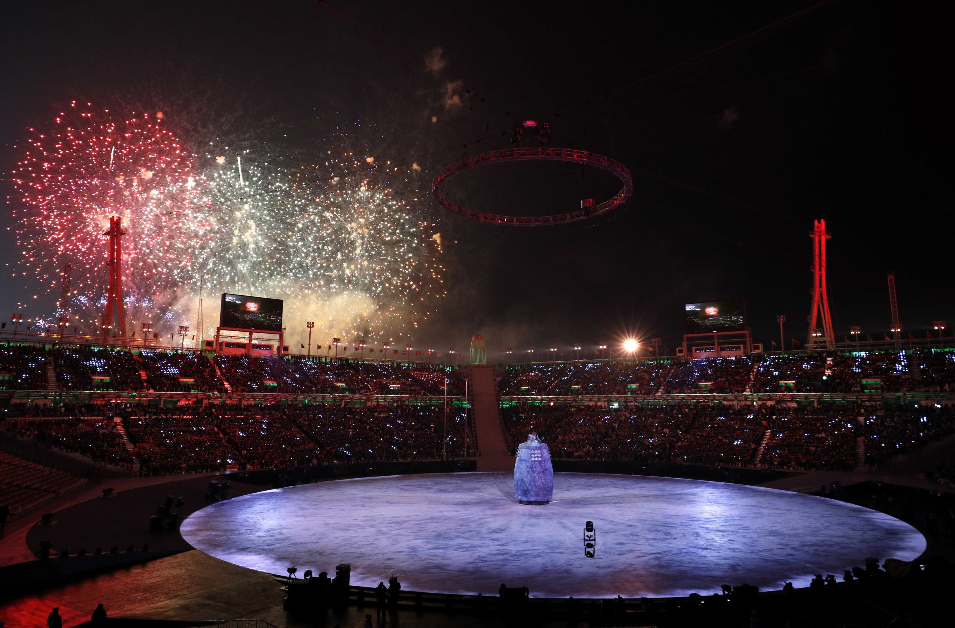 As melhores imagens da abertura das Olimpíadas de Inverno 2018