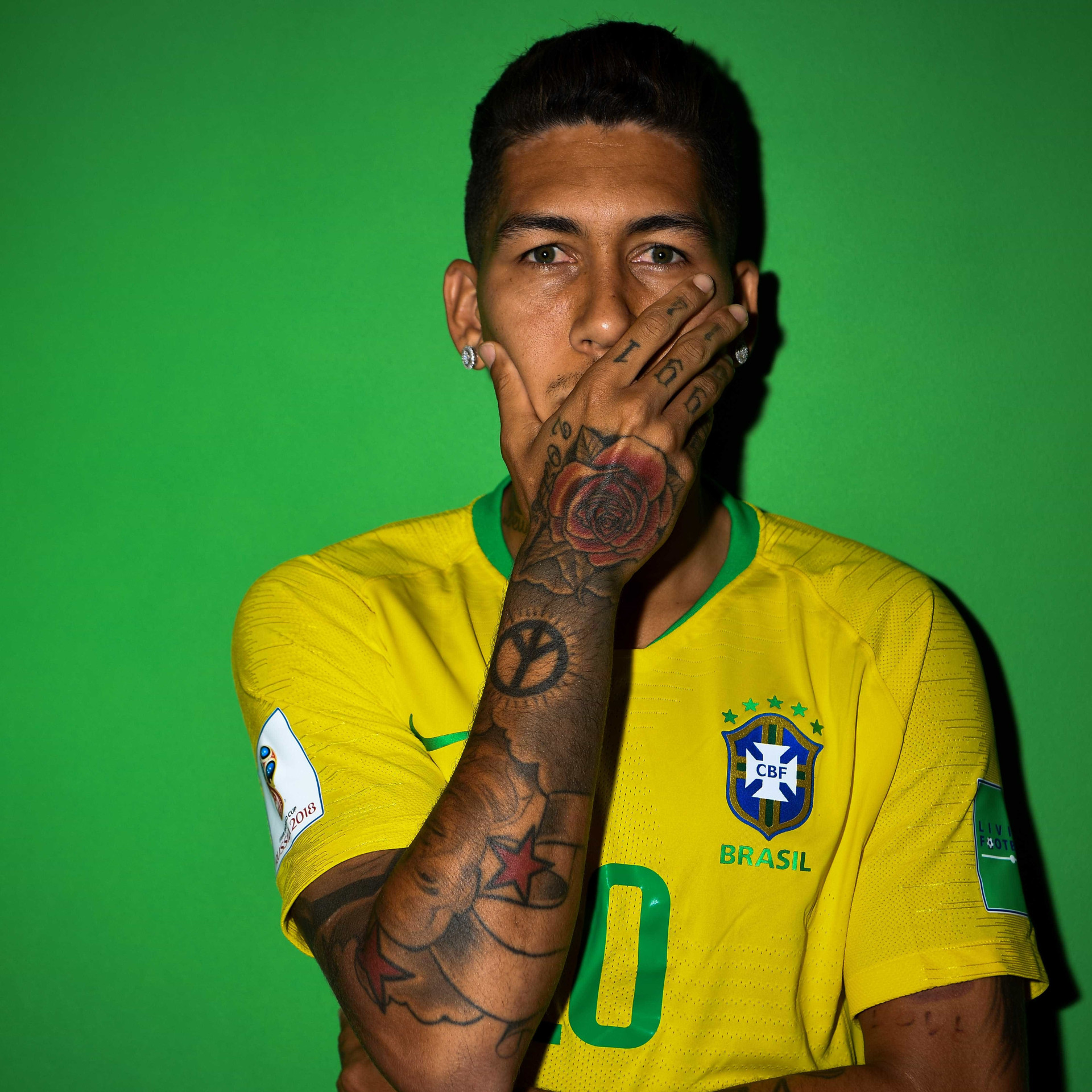 Jogadores posam para ensaio fotográfico oficial da Copa do Mundo; veja