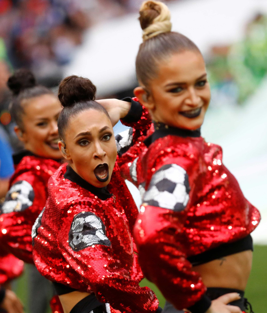 Veja as melhores imagens da abertura da Copa do Mundo da Rússia