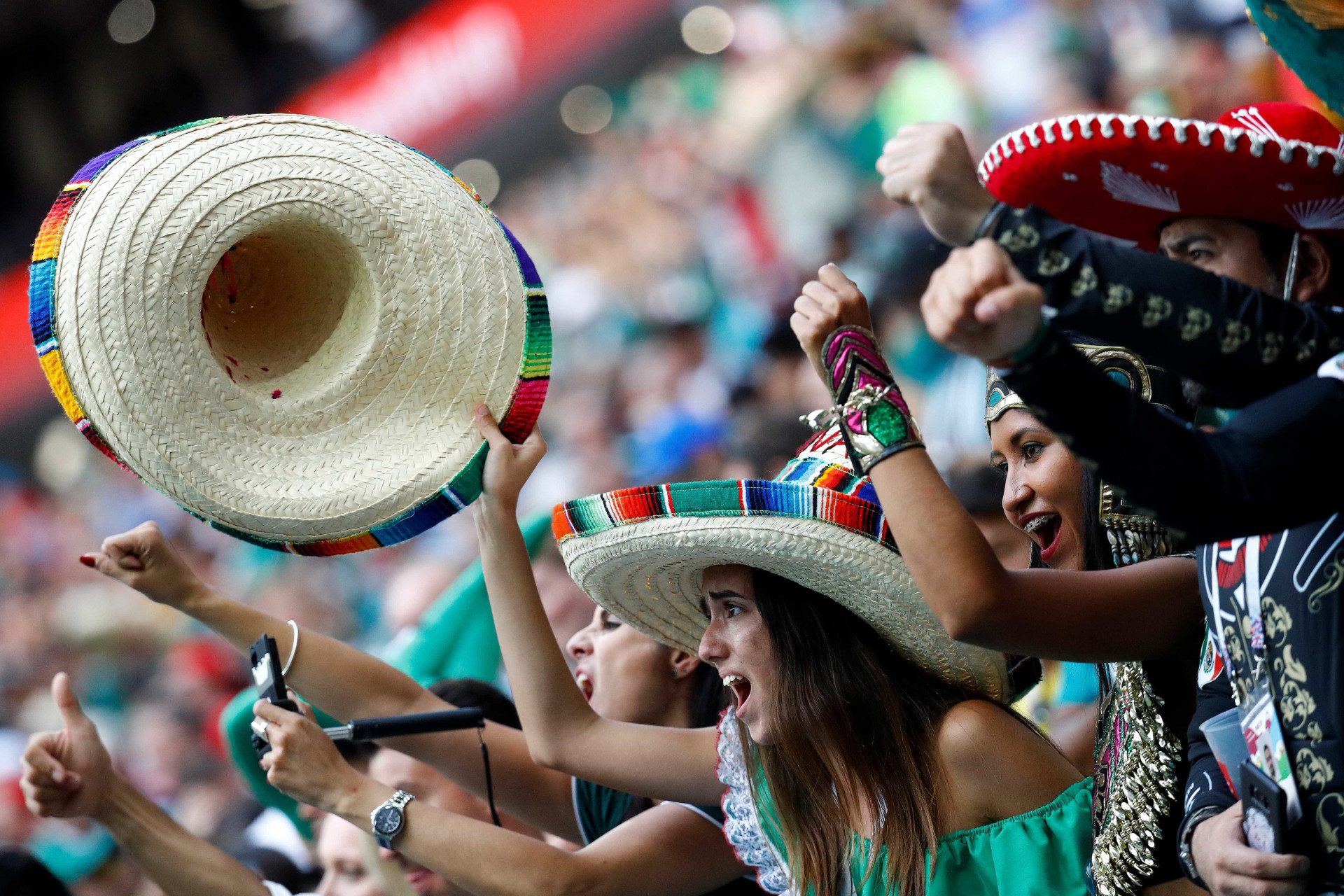 Show nas arquibancadas: os torcedores mais criativos da Copa da Rússia