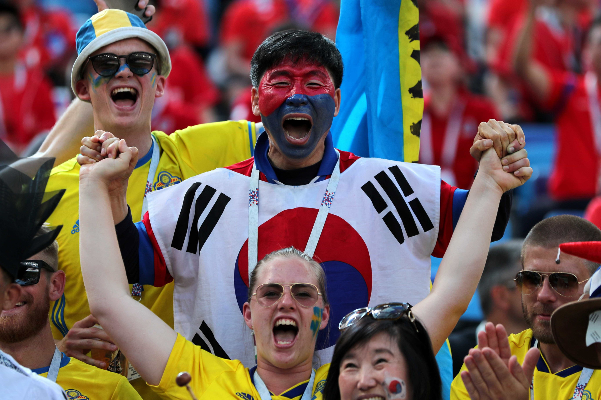 Show nas arquibancadas: os torcedores mais criativos da Copa da Rússia