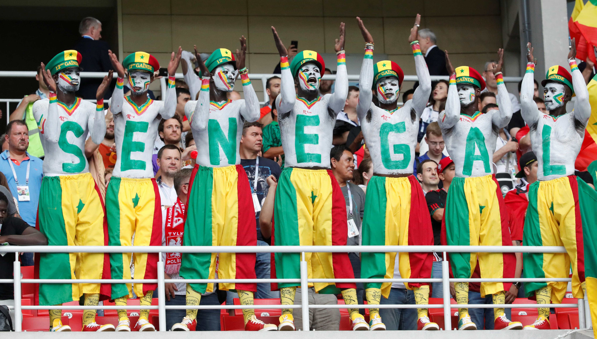 Show nas arquibancadas: os torcedores mais criativos da Copa da Rússia