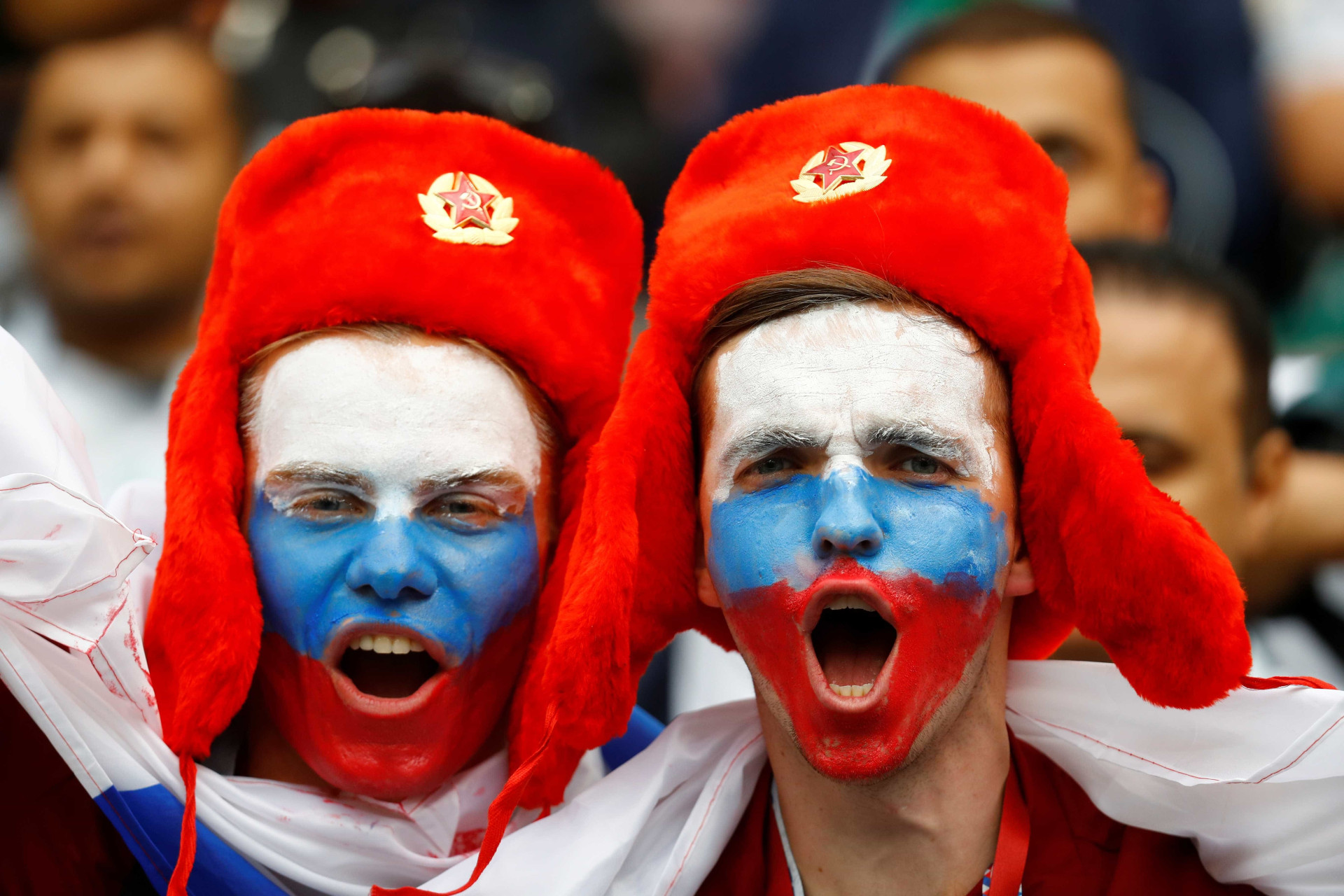 Show nas arquibancadas: os torcedores mais criativos da Copa da Rússia