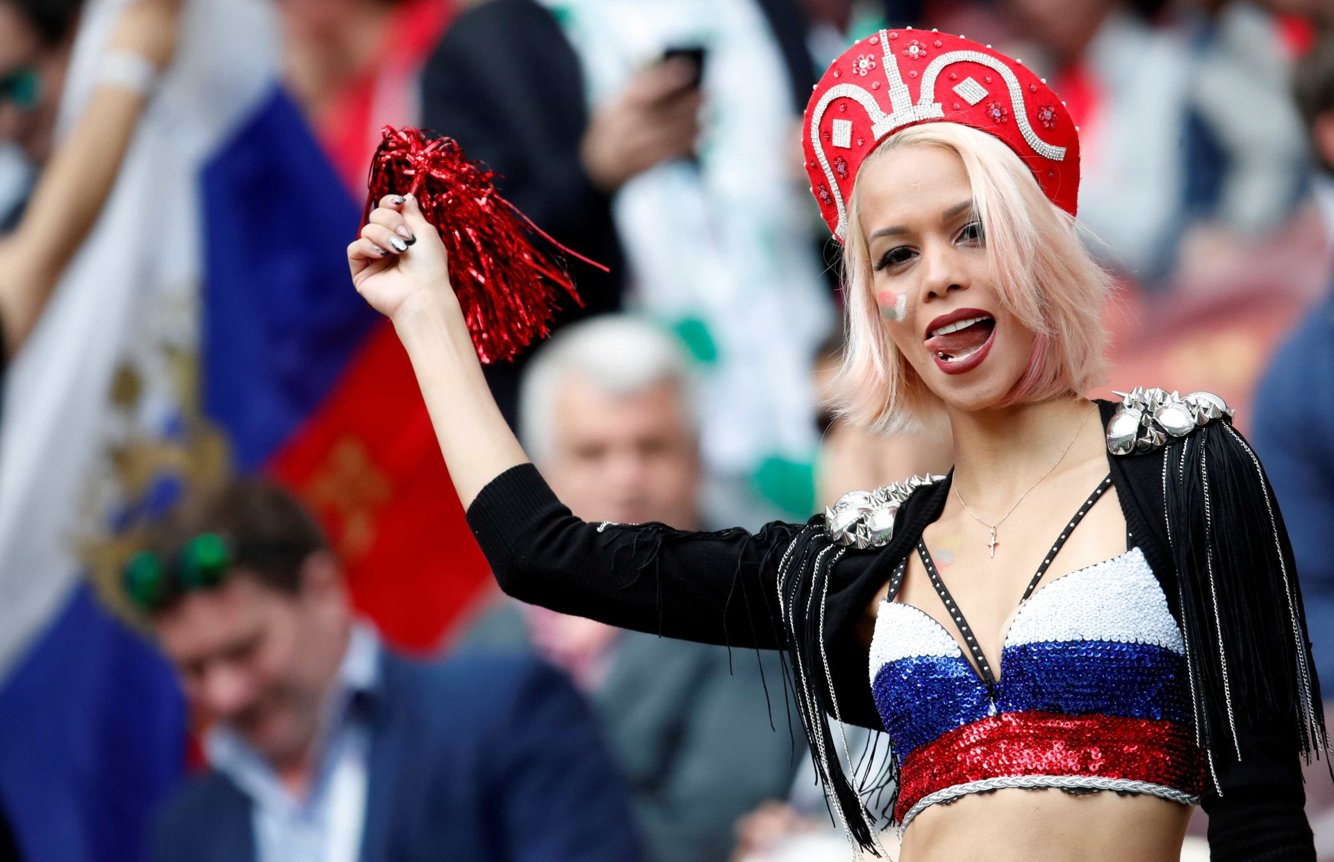 Show nas arquibancadas: os torcedores mais criativos da Copa da Rússia