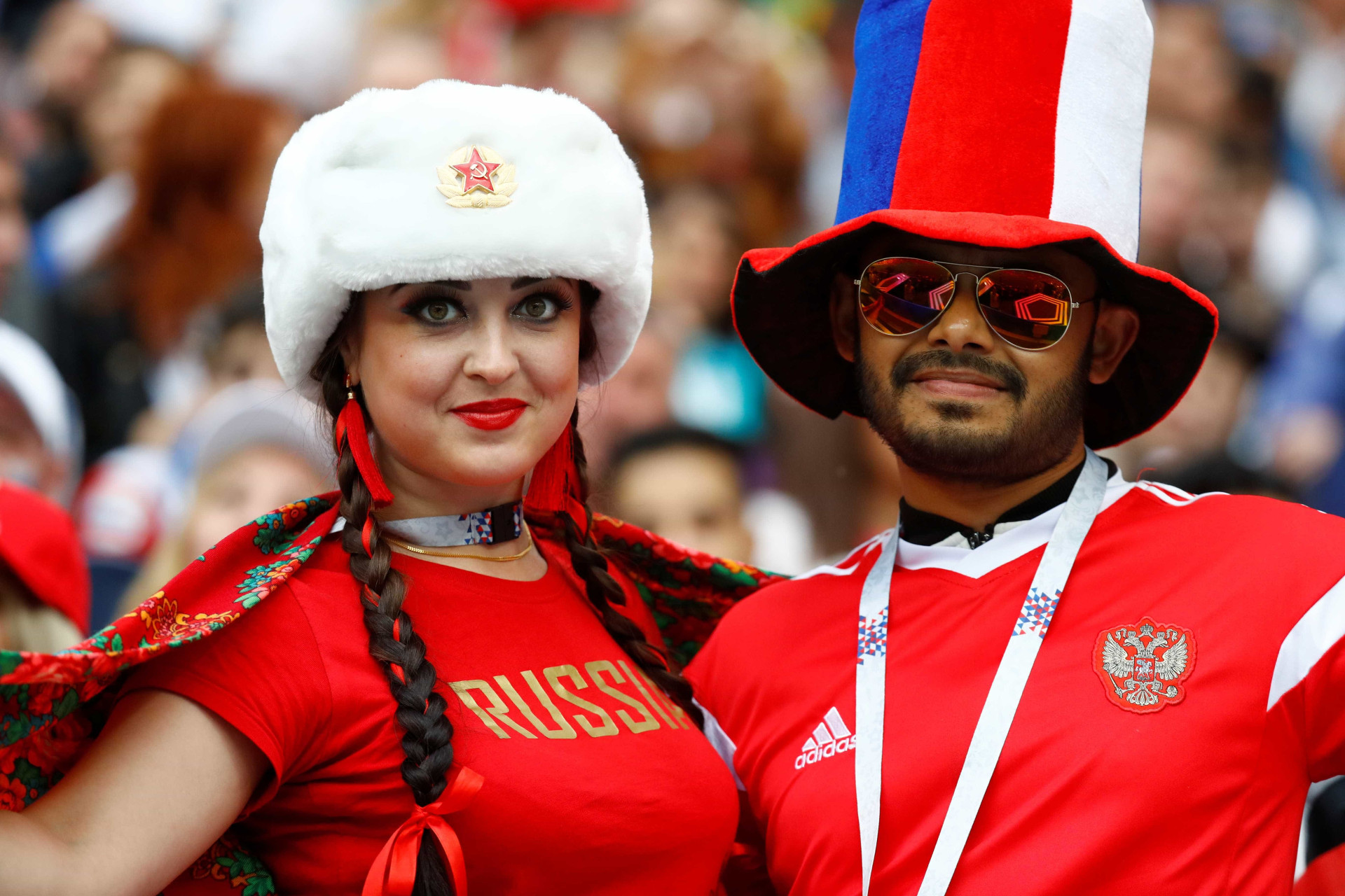 Show nas arquibancadas: os torcedores mais criativos da Copa da Rússia