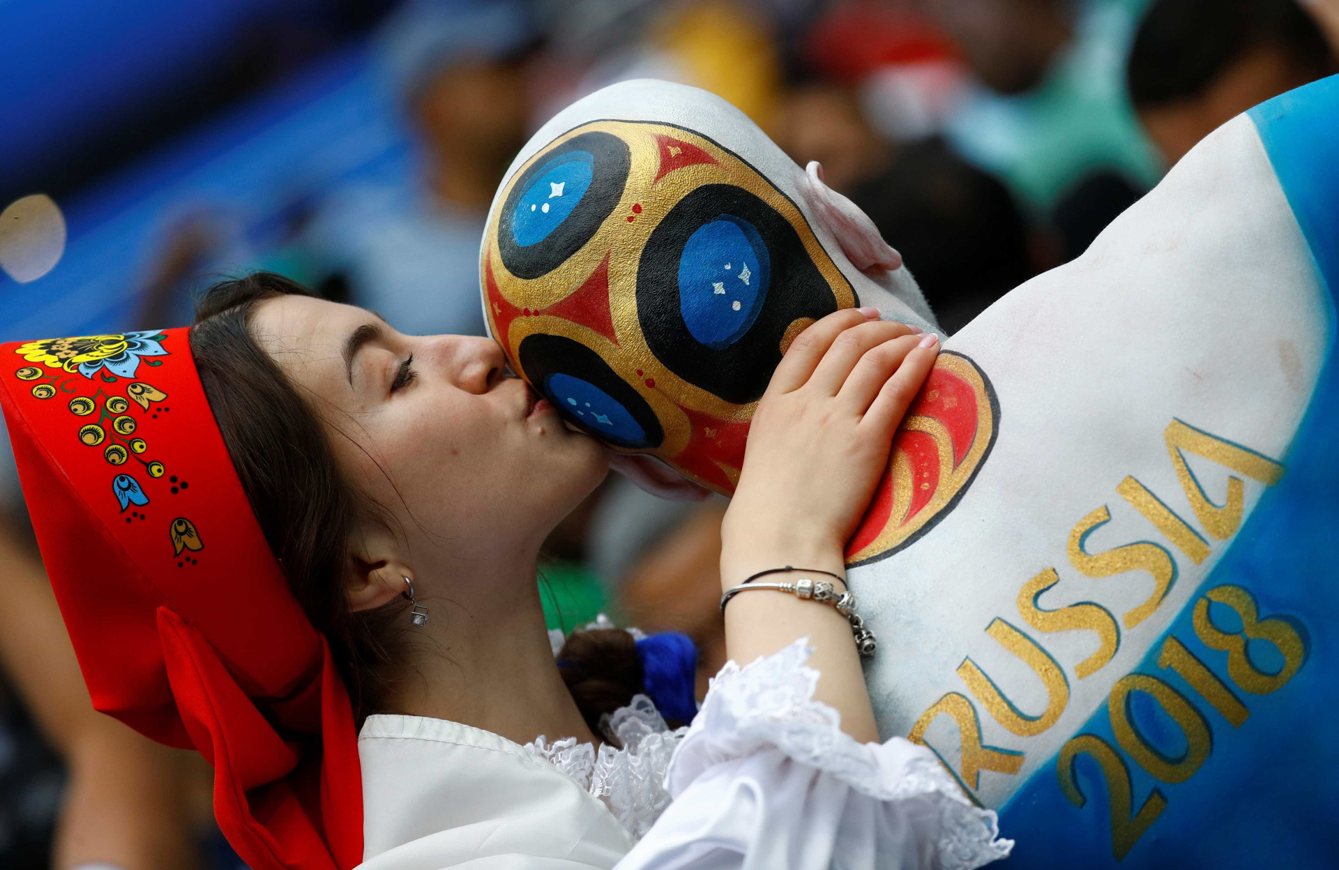 Show nas arquibancadas: os torcedores mais criativos da Copa da Rússia