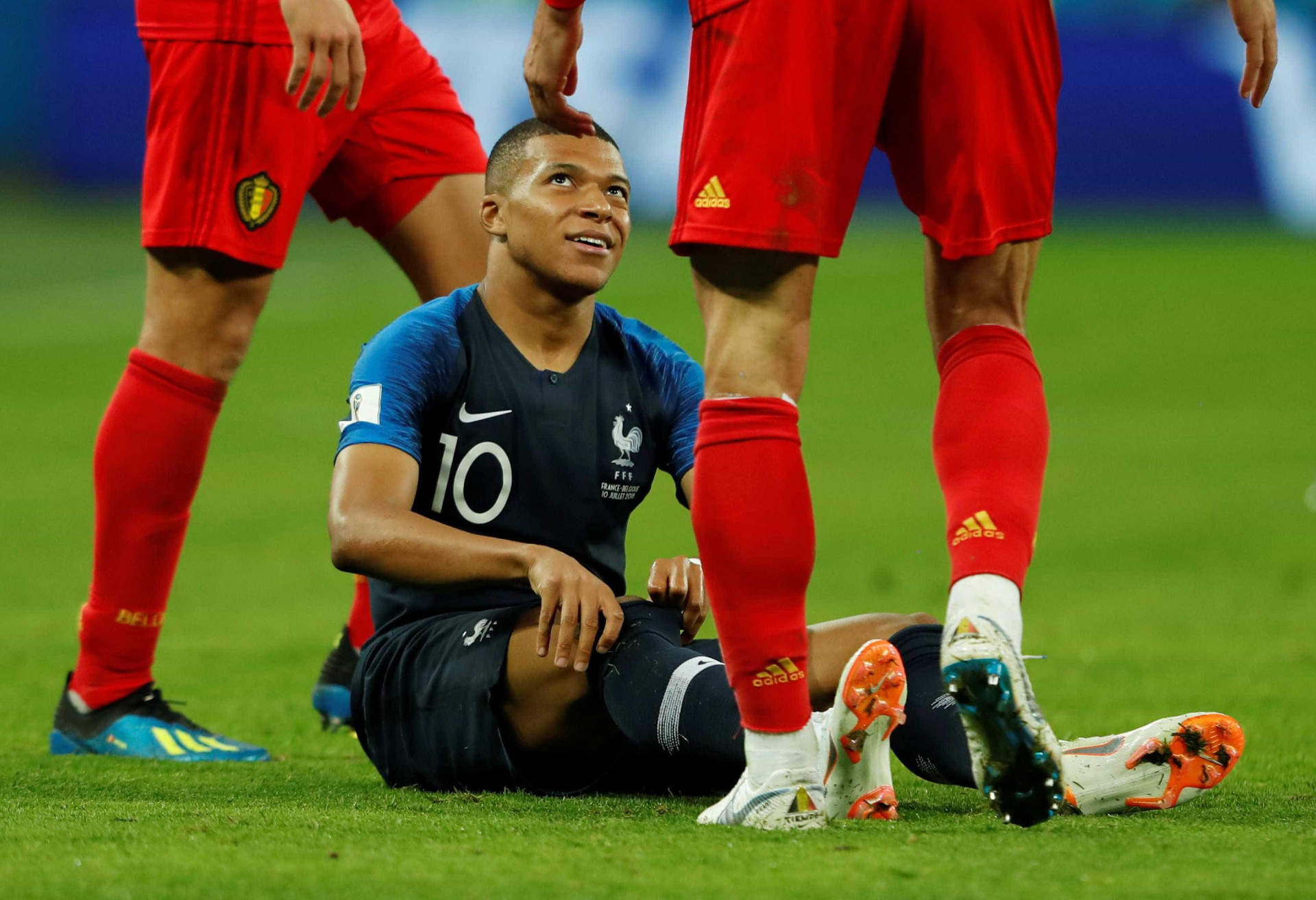 Em imagens, confira as trajetórias de França e Croácia à final da Copa