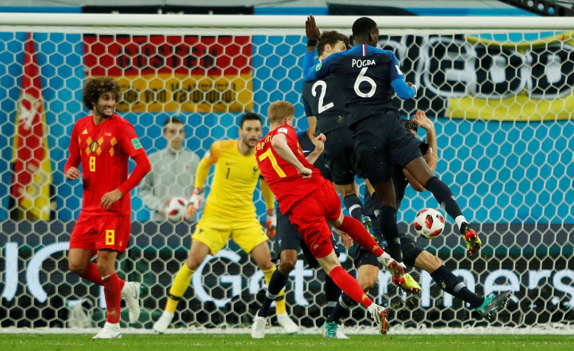 Em imagens, confira as trajetórias de França e Croácia à final da Copa