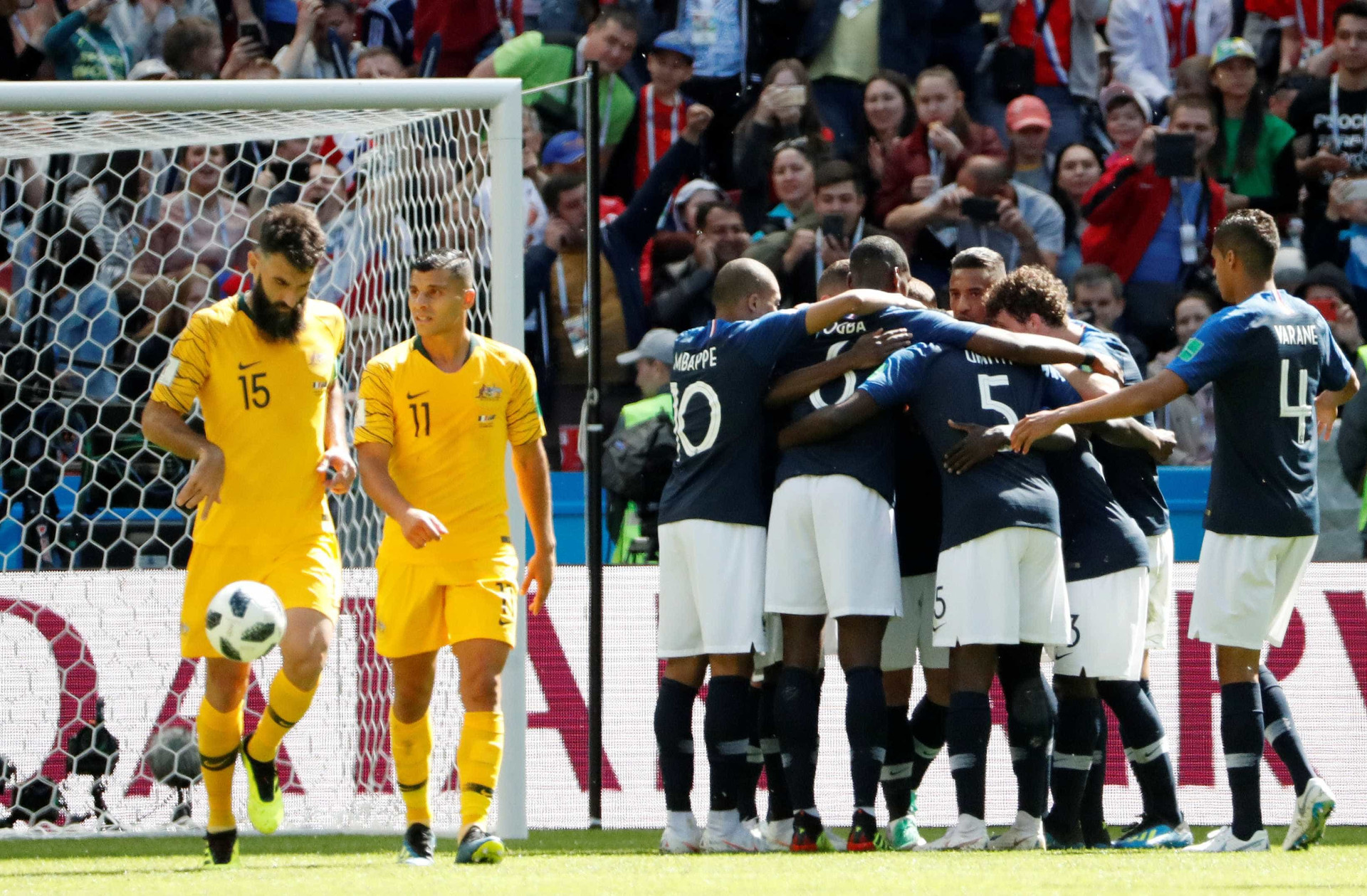 Em imagens, confira as trajetórias de França e Croácia à final da Copa