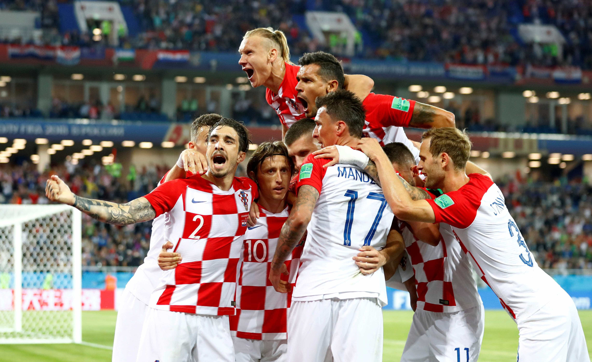 Em imagens, confira as trajetórias de França e Croácia à final da Copa