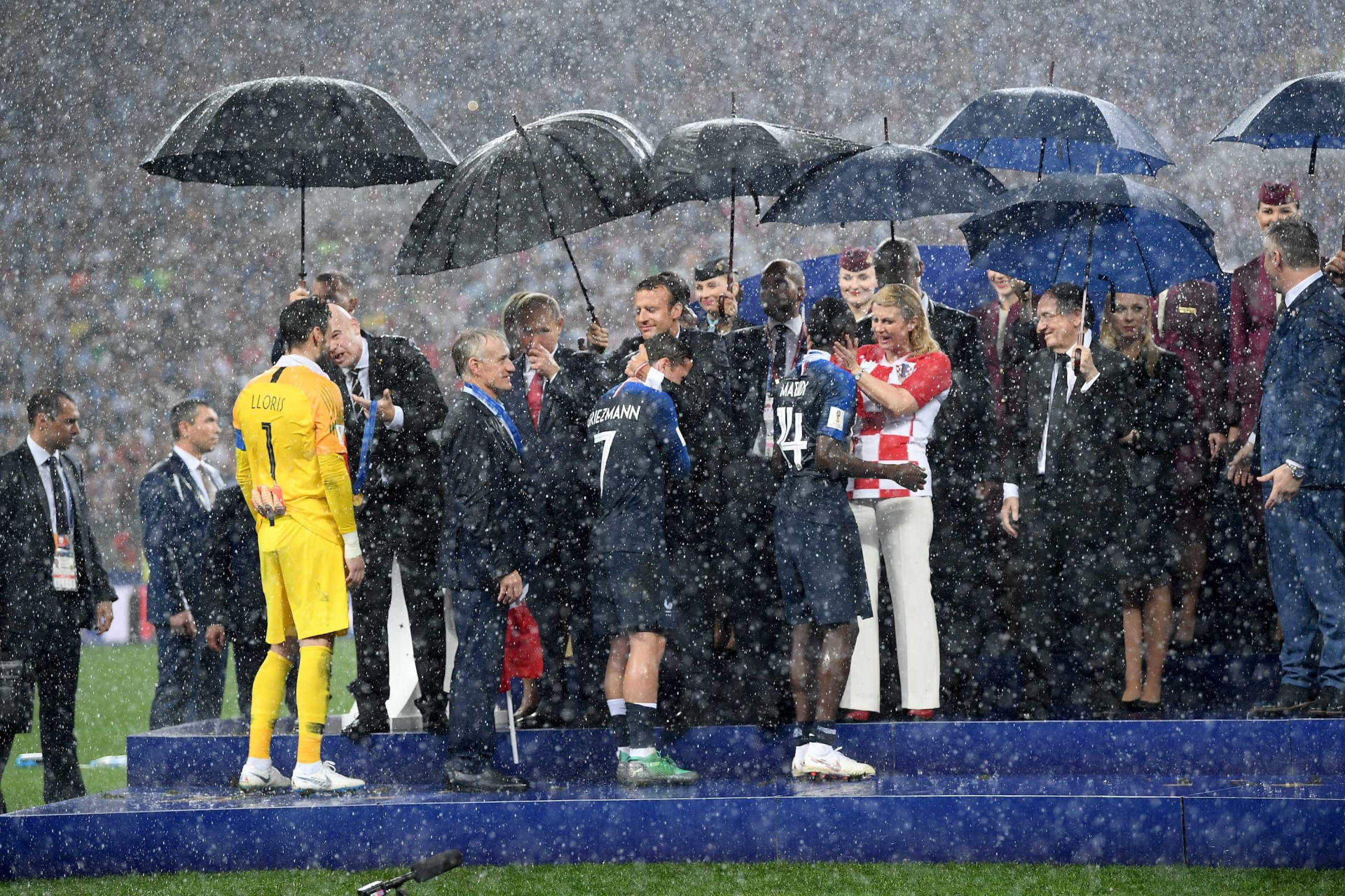 Copa do Mundo! Veja as melhores imagens do título da França na Rússia