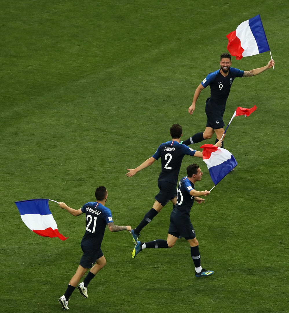 Copa do Mundo! Veja as melhores imagens do título da França na Rússia
