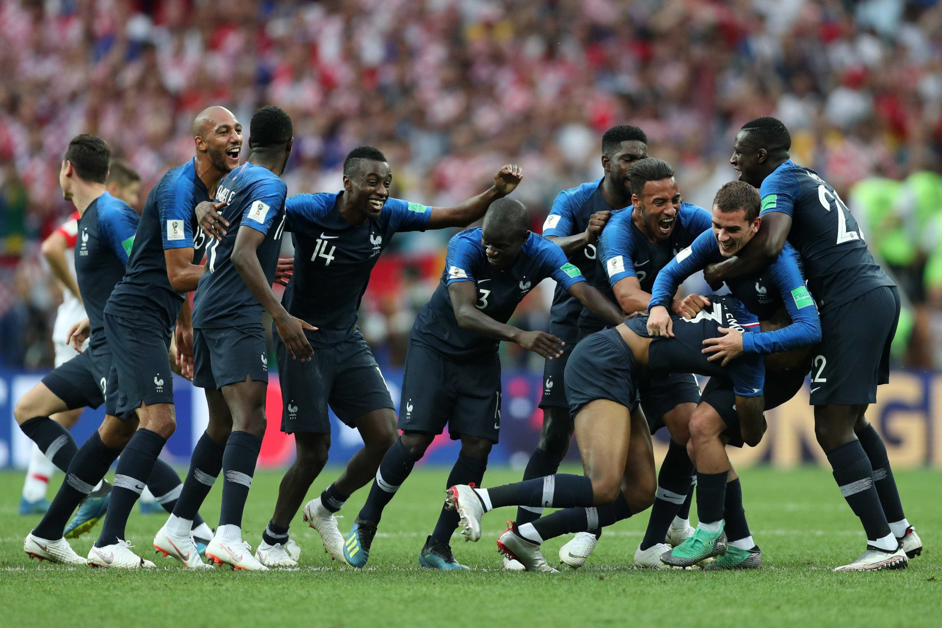Copa do Mundo! Veja as melhores imagens do título da França na Rússia