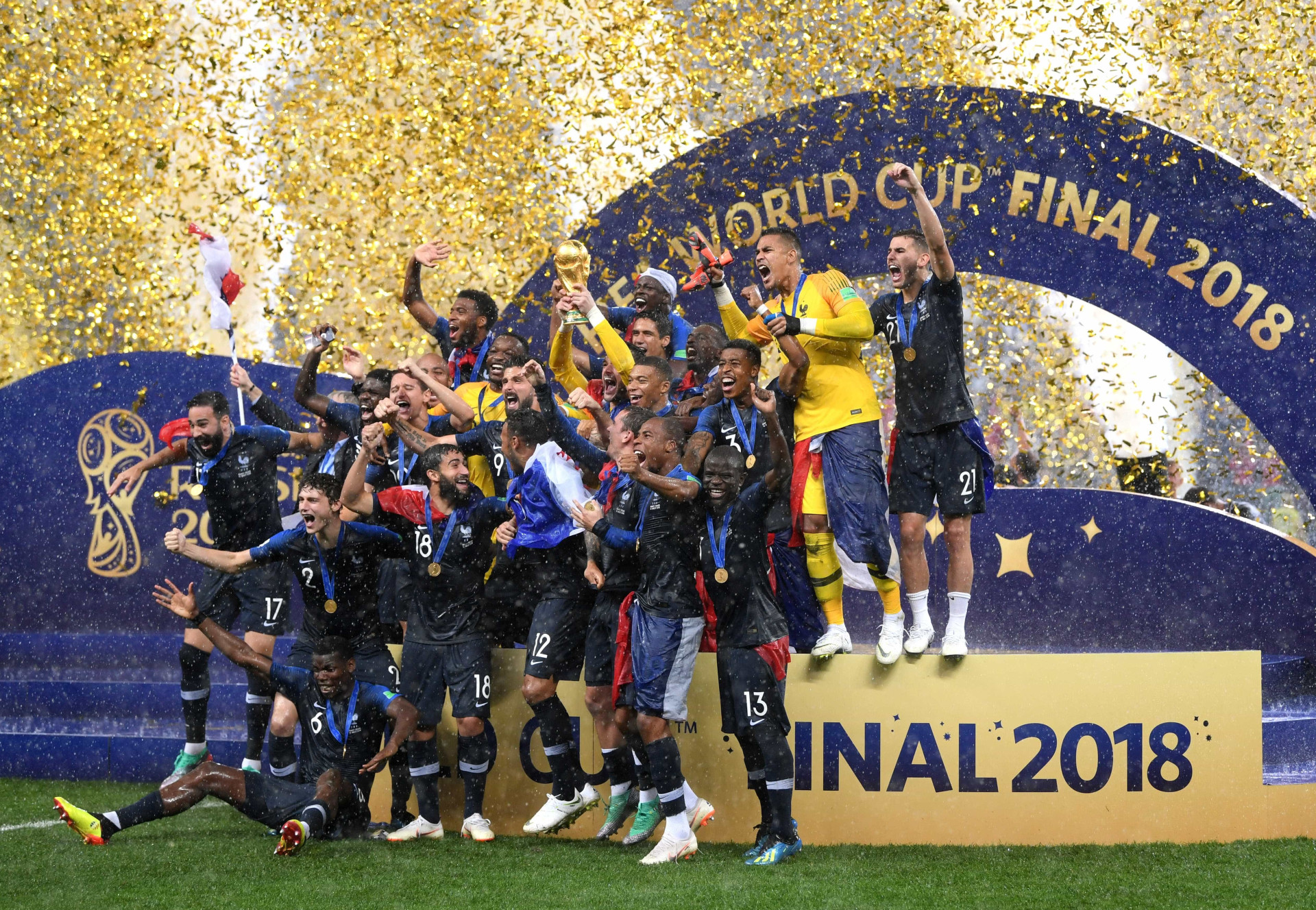 Copa do Mundo! Veja as melhores imagens do título da França na Rússia